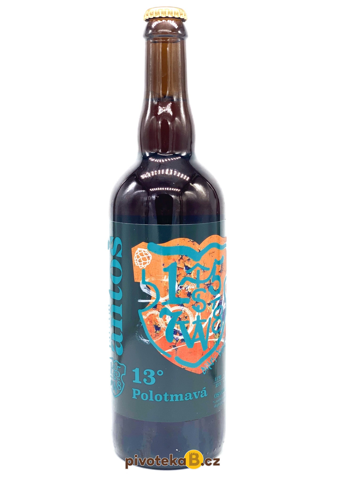 Antoš - Polotmavá Třináctka (0,75L)