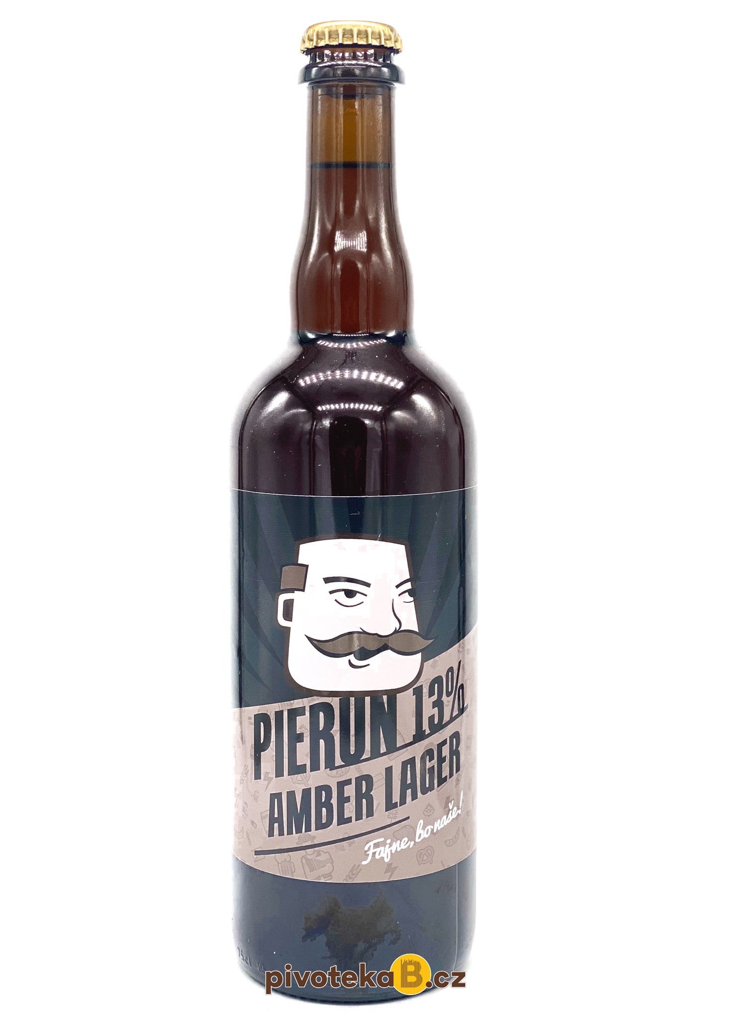 Albrechtický pivovar - PIERUN (0,75L)