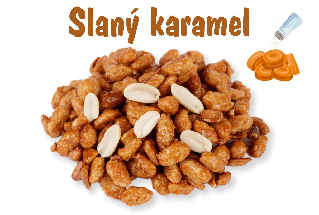 OO - Arašídy SLANÝ KARAMEL (250 g)