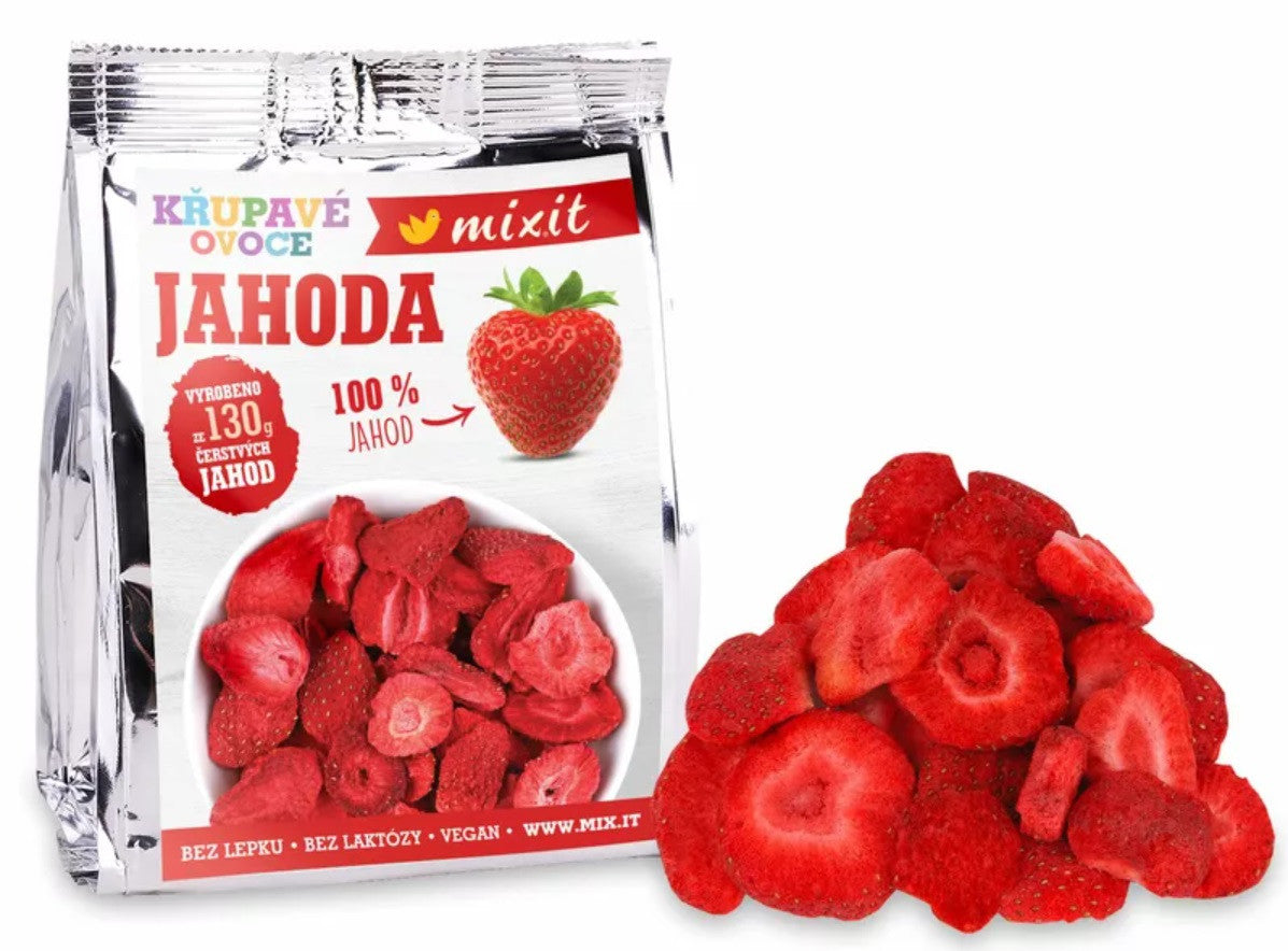 Mixit - Křupavé ovoce do kapsy - Jahoda (13g)