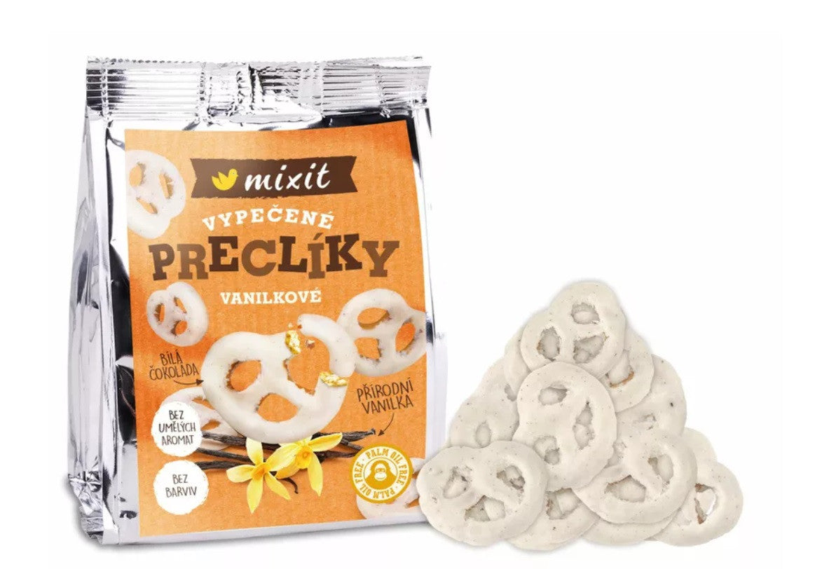 Mixit - Preclíky do kapsy - Vypečené preclíky vanilkové (70g)