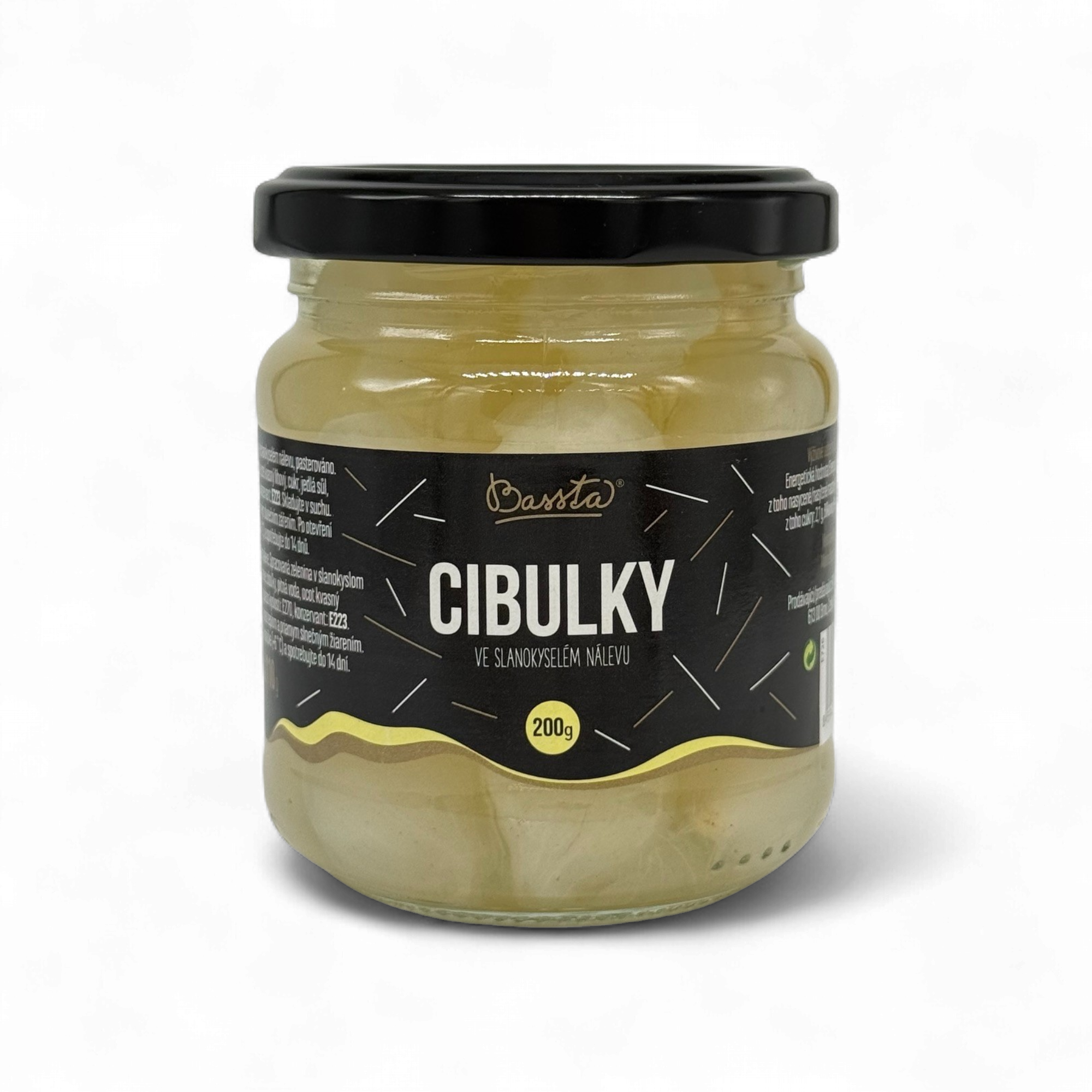 Bassta - Cibulky ve sladkokyselém nálevu (200g)