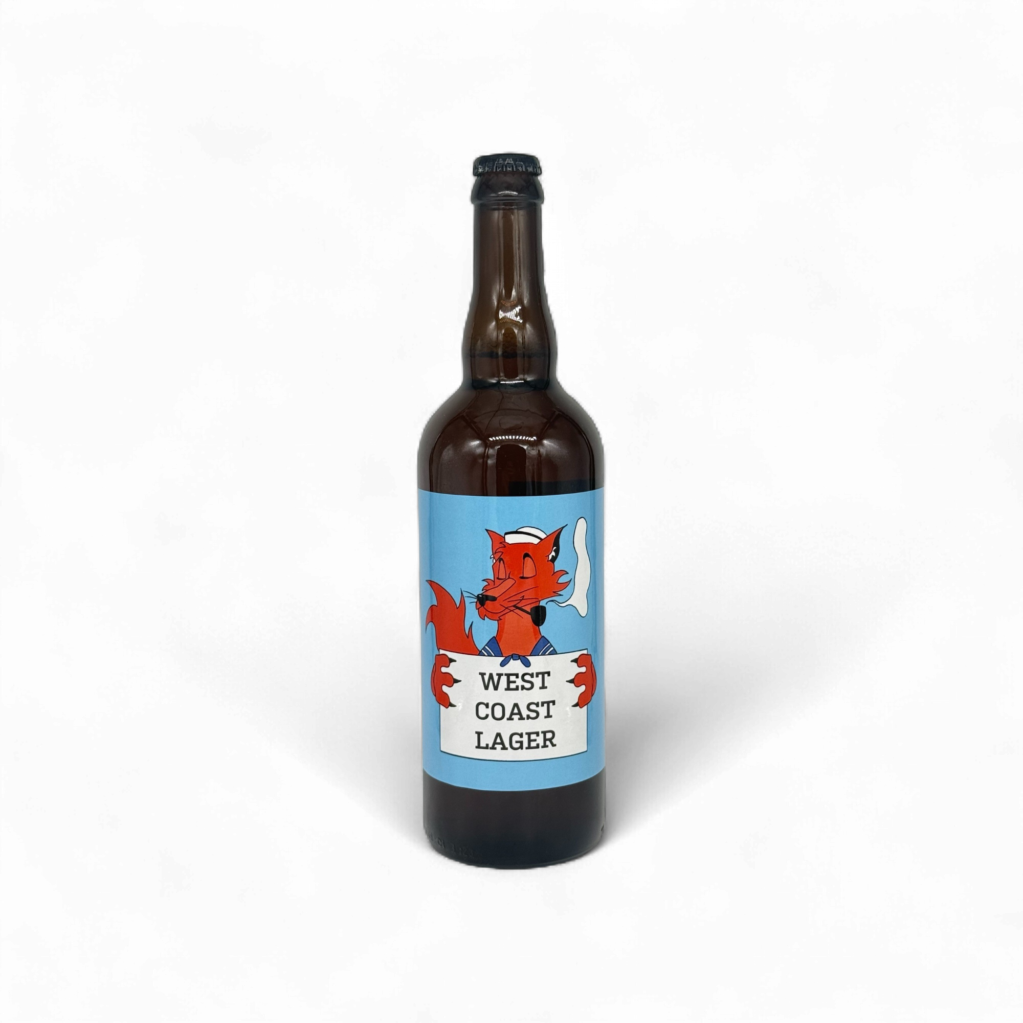 ČERVENÝ VLK - West Coast Lager (0,75L)