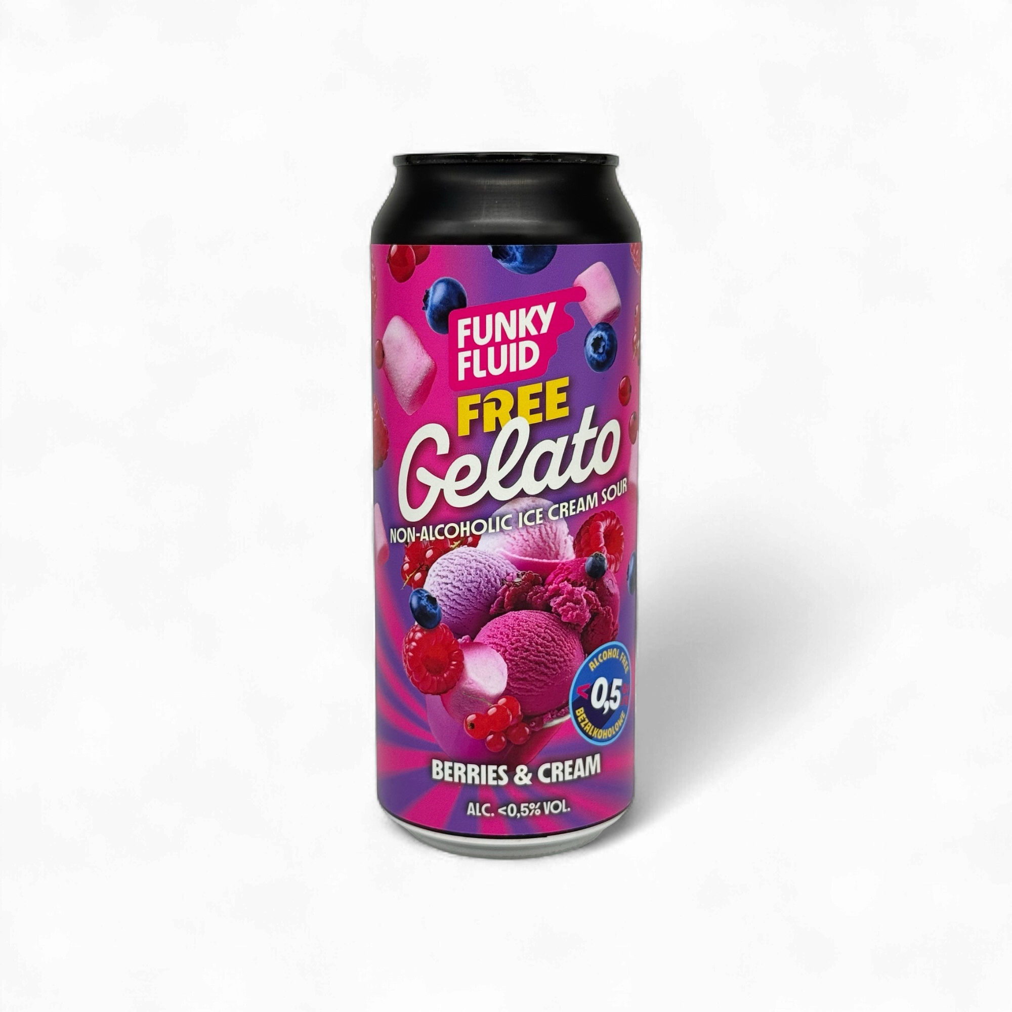 Funky Fluid - Free Gelato Berries Cream (0,5L)
