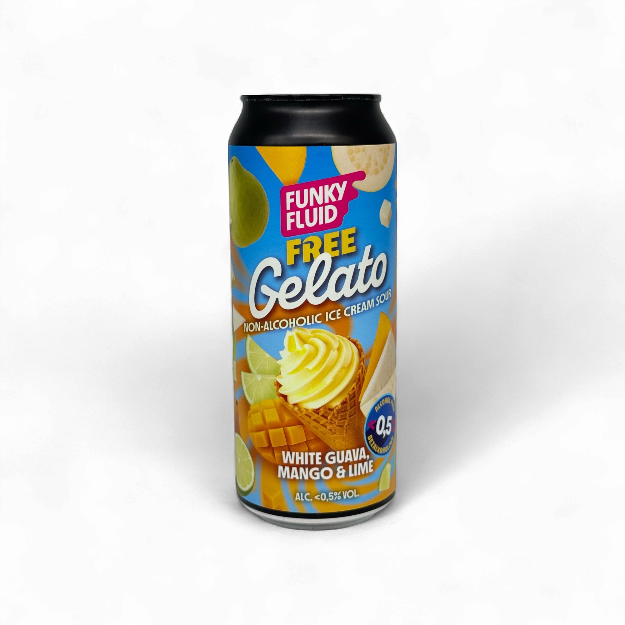 Funky Fluid - Free Gelato White Guava Mango Lime (0,5L)