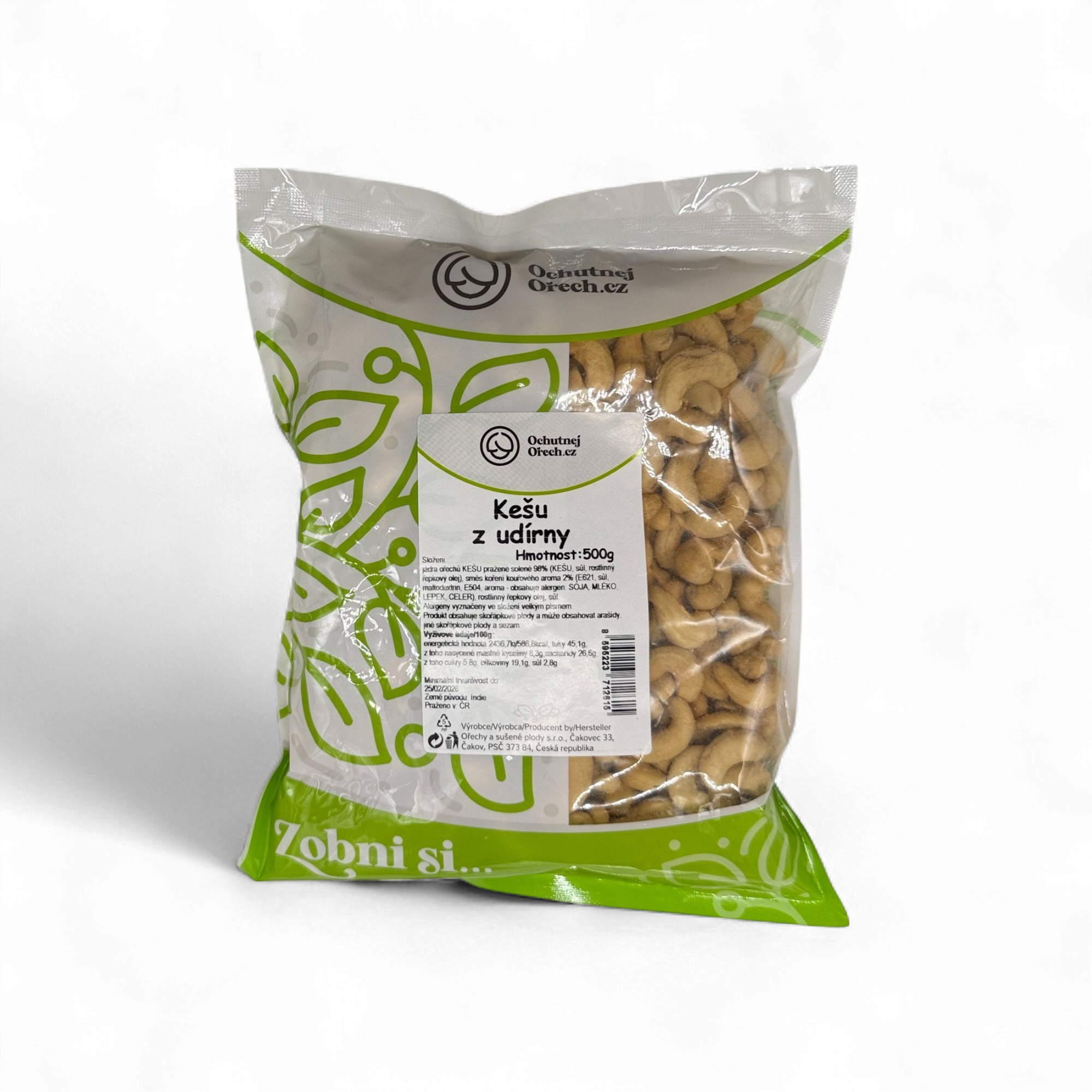 OO - Kešu ořechy z UDÍRNY (500 g)
