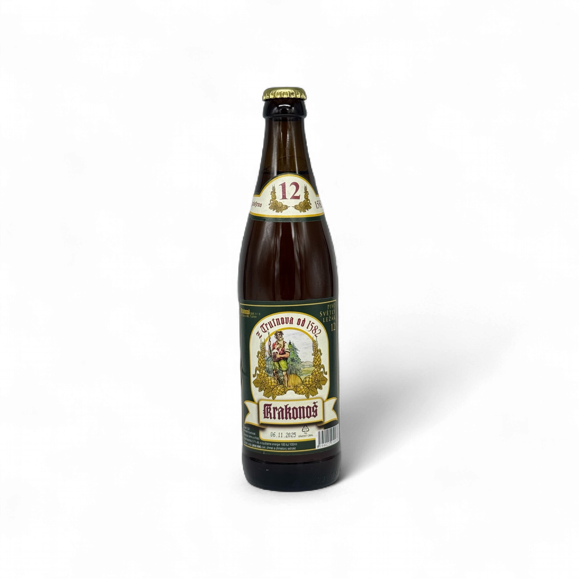Krakonoš - Světlý ležák 12 (0,5L)