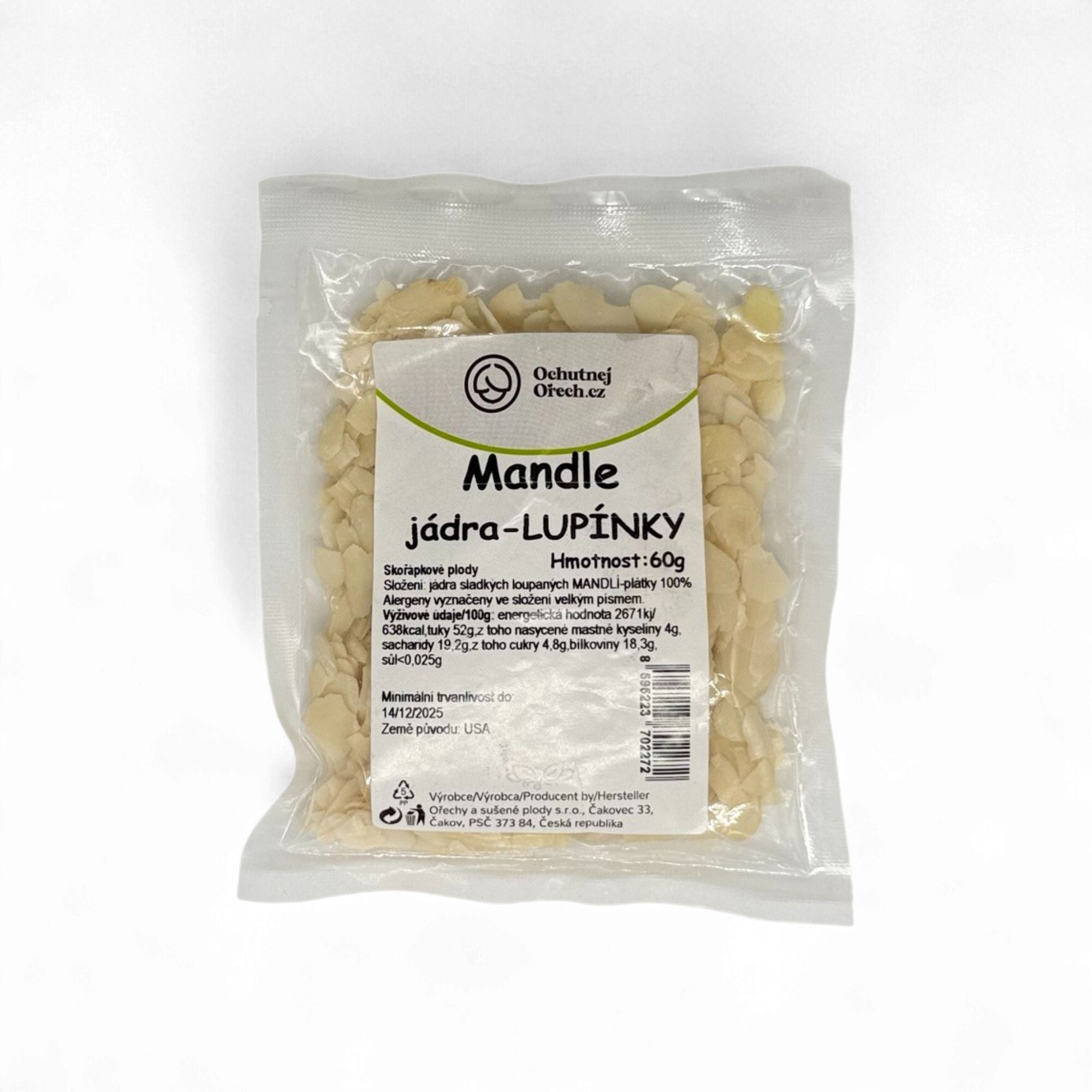 OO - Mandlové lupínky (50g)