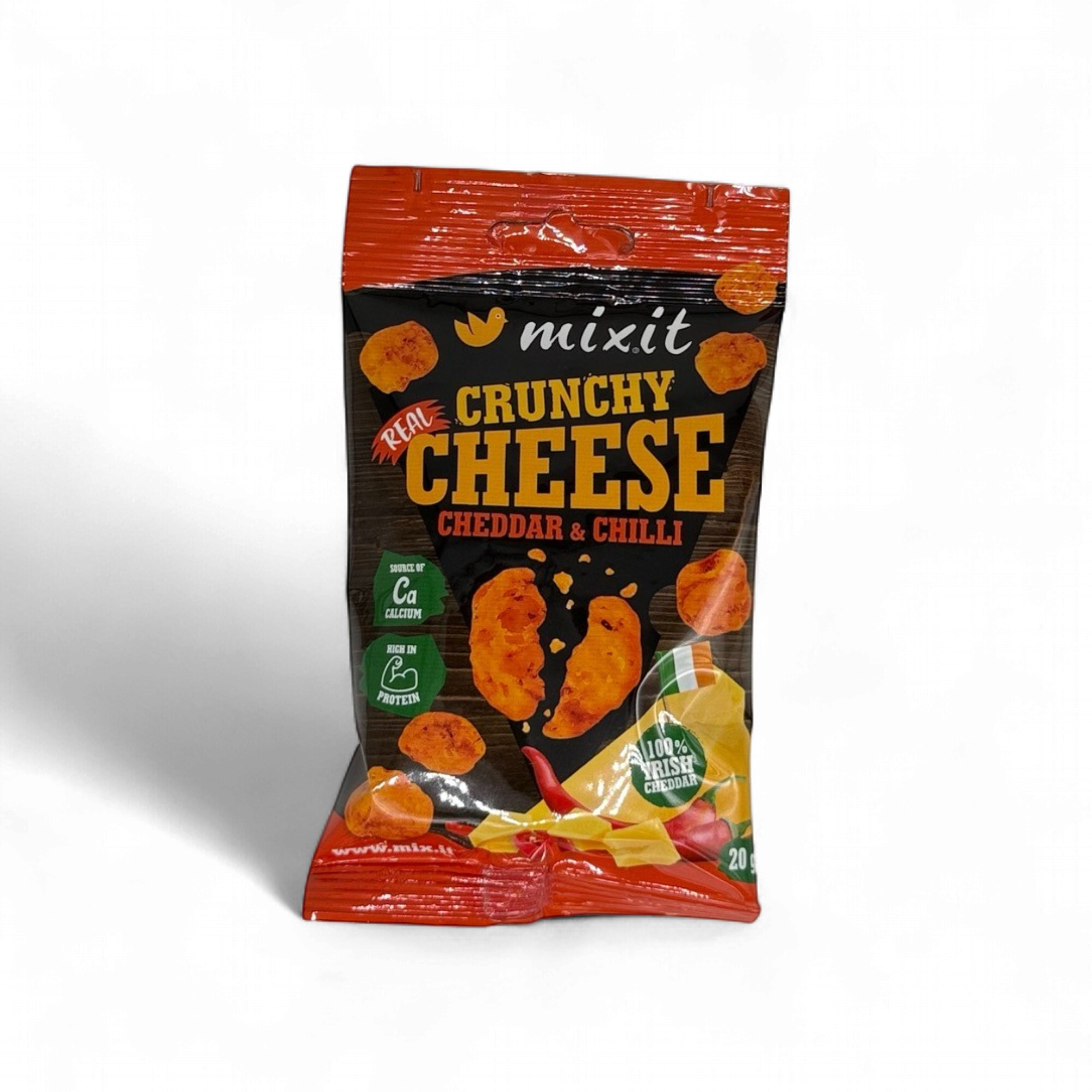 Mixit - Crunchy Cheese - Irský cheddar s chilli (20g)