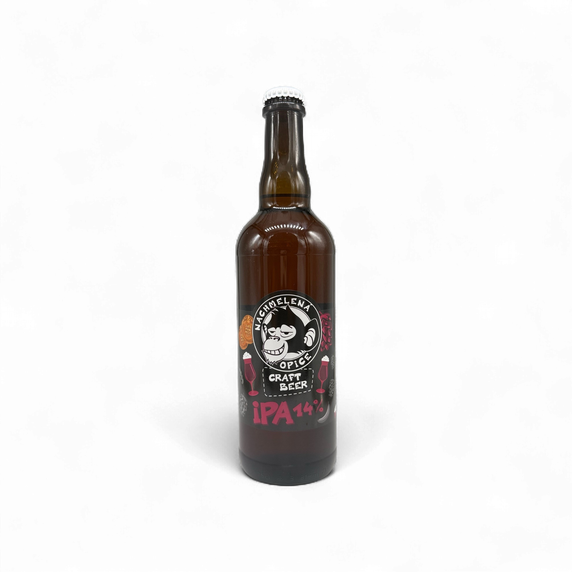 Nachmelená opice - IPA (0,75L)