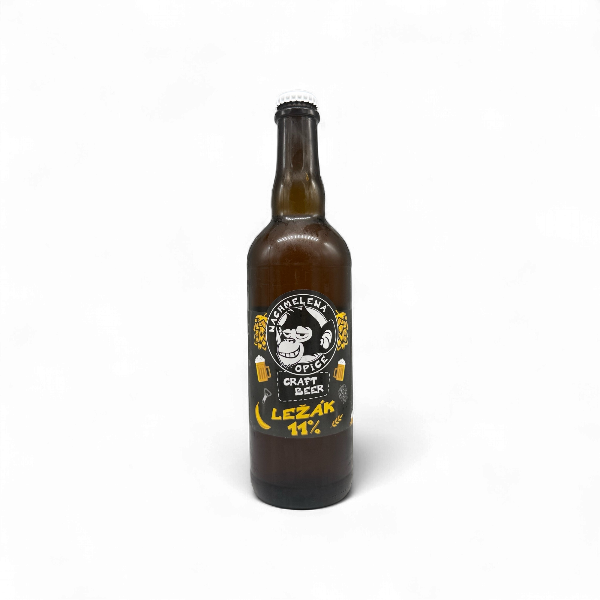 Nachmelená opice - Ležák (0,75L)