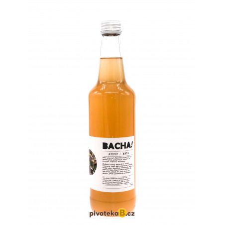 BACHA! - sirup MÁTA (0,5L)