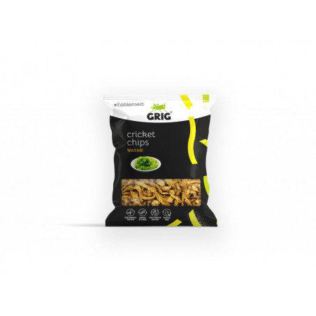 Grig - Cvrččí chipsy Wasabi (70g)