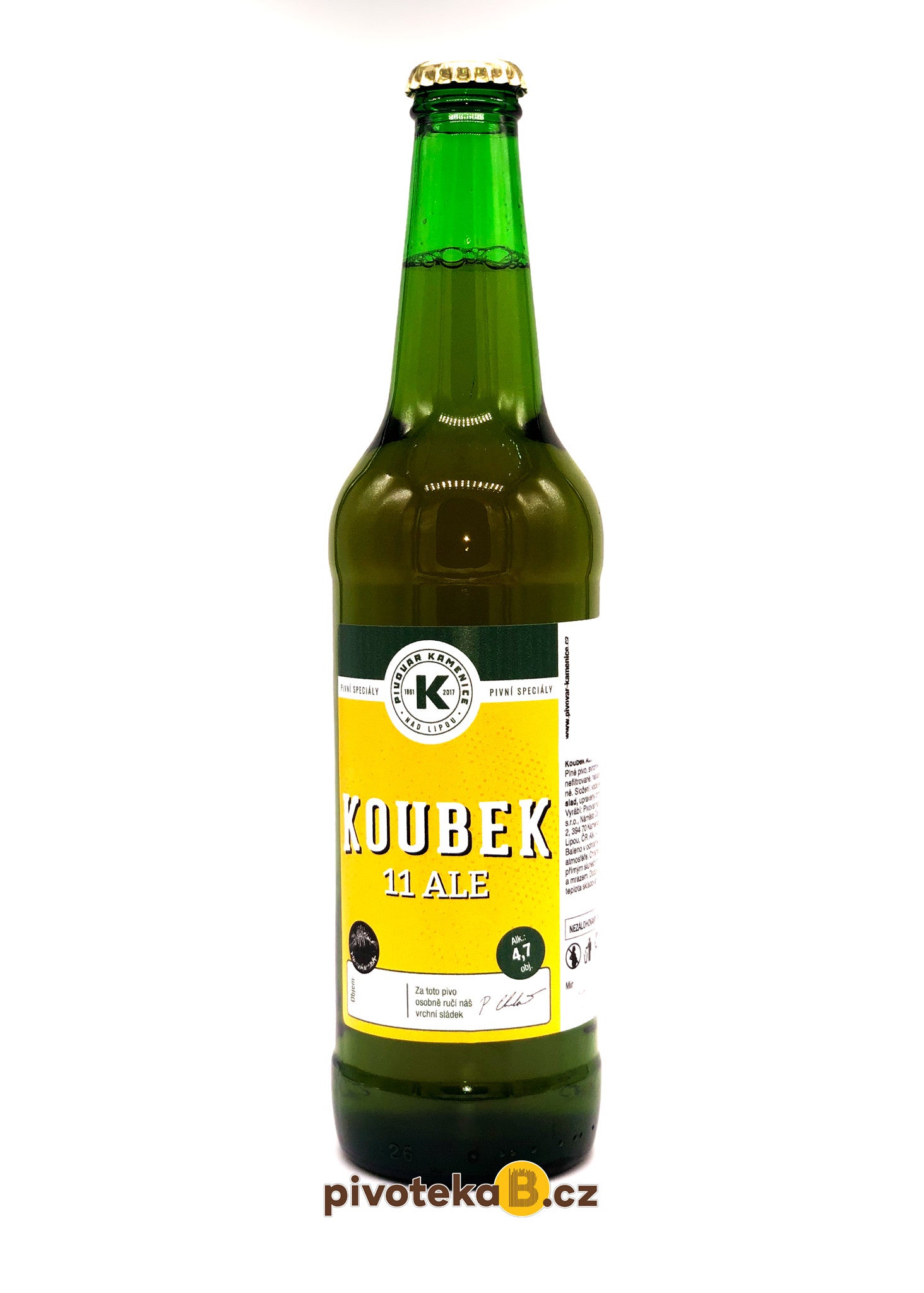 Kamenice nad Lipou - Koubek (0,5L)