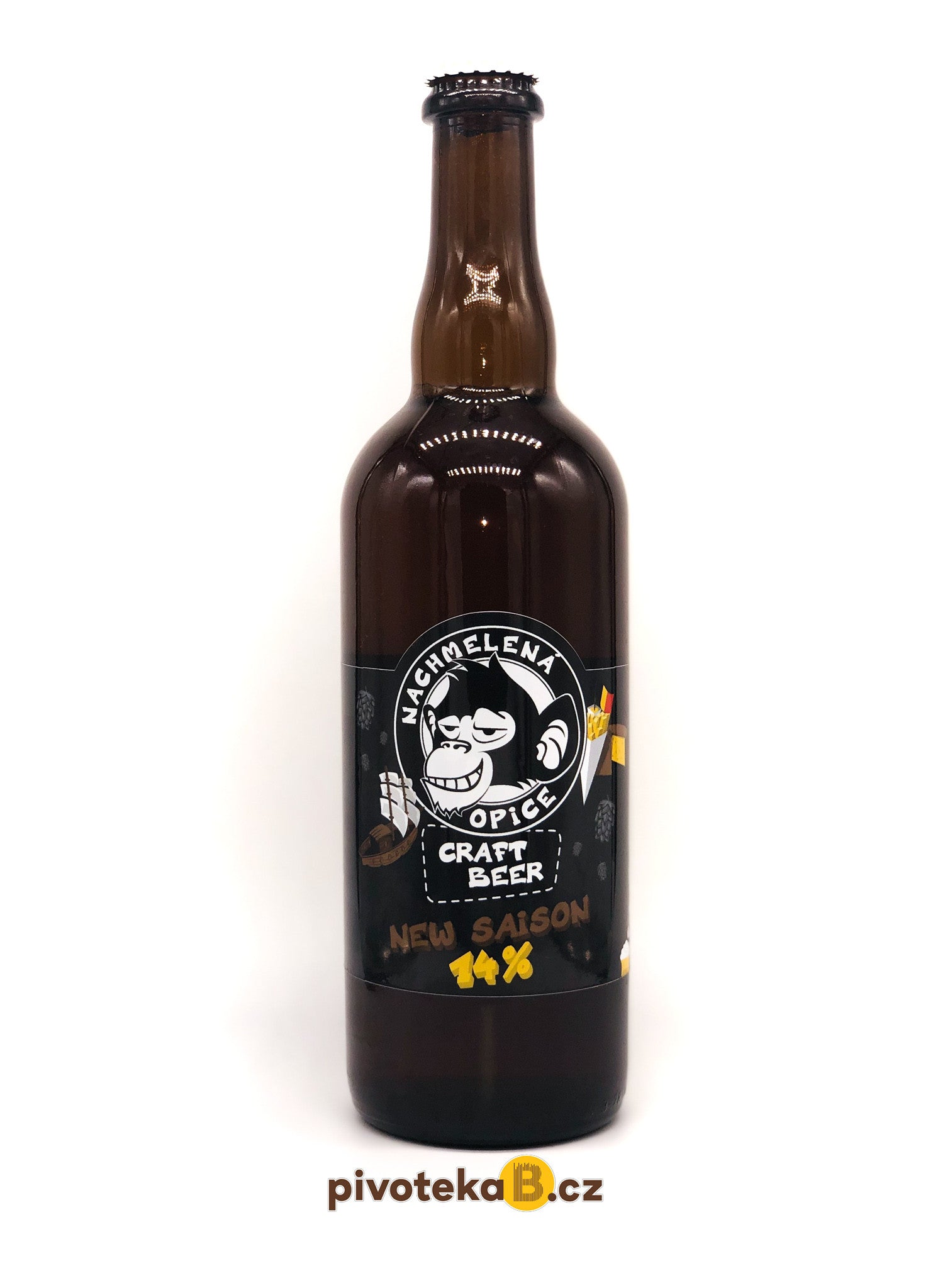 Nachmelená opice - New Saison (0,75L)