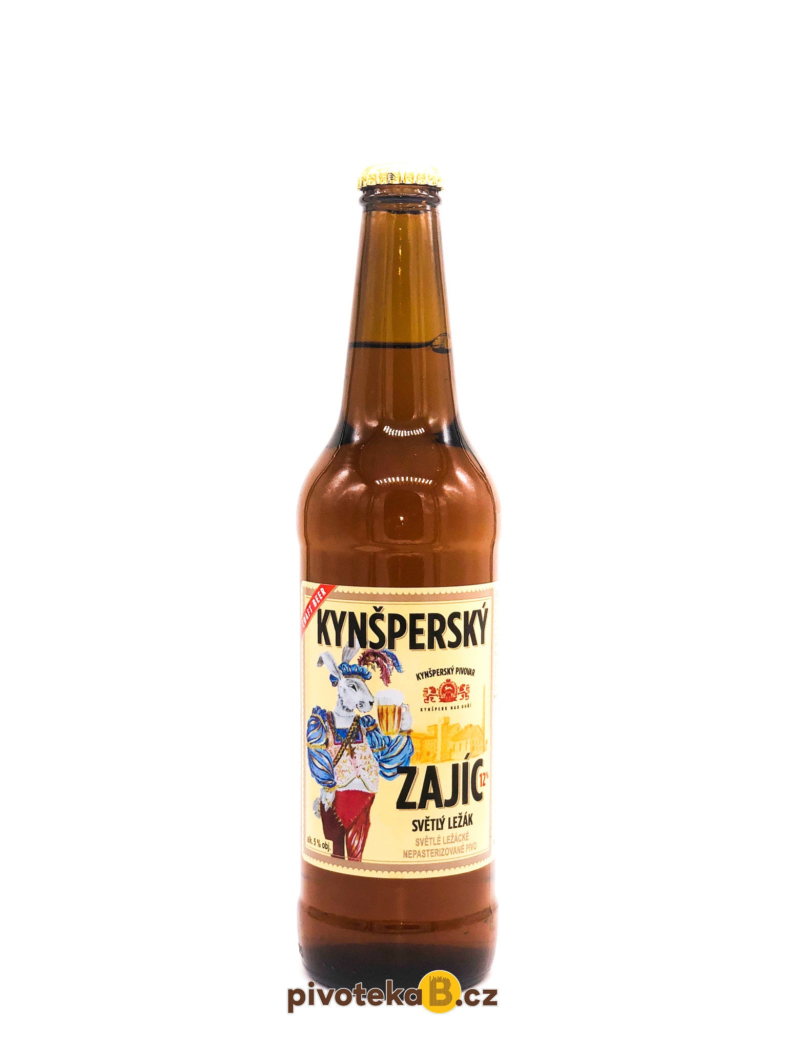 Kynšperk - Světlý ležák (0,5L)