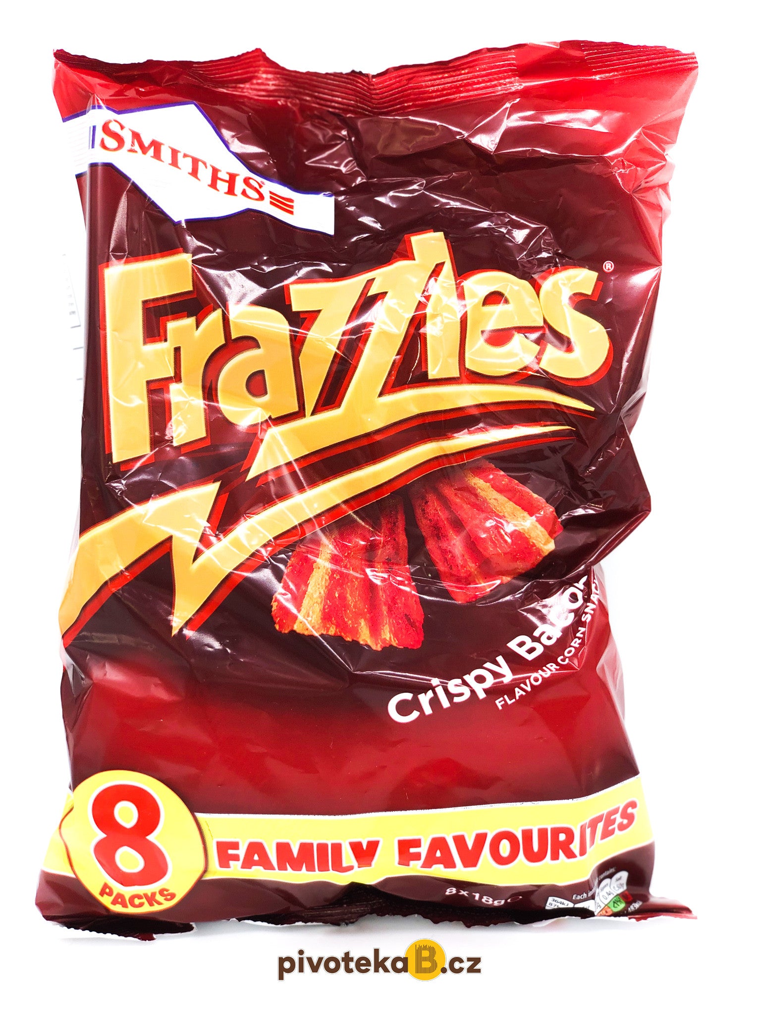Frazzles - Crispy Bacon 8pack 8x18 g
