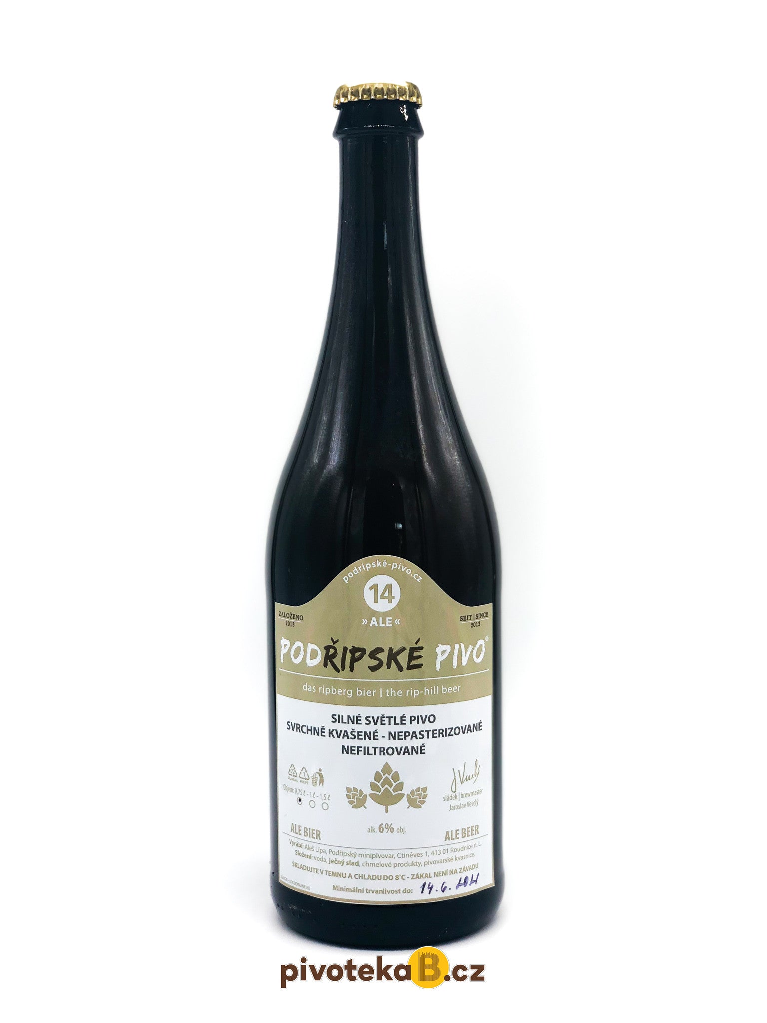 Podřipský pivovar - Ale (0,75L)