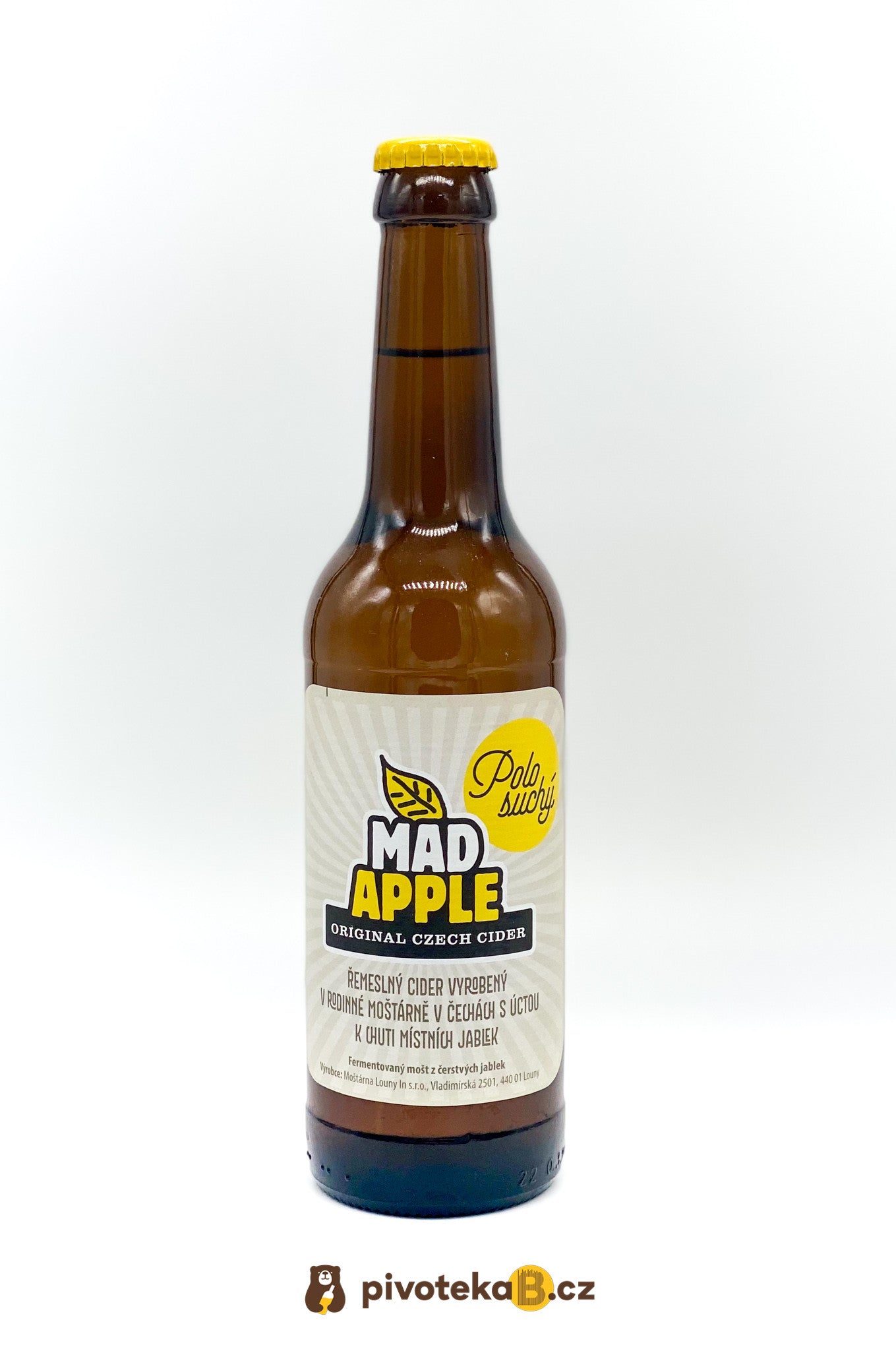 ML - Mad Apple - Cider polosuchý (0,33L)