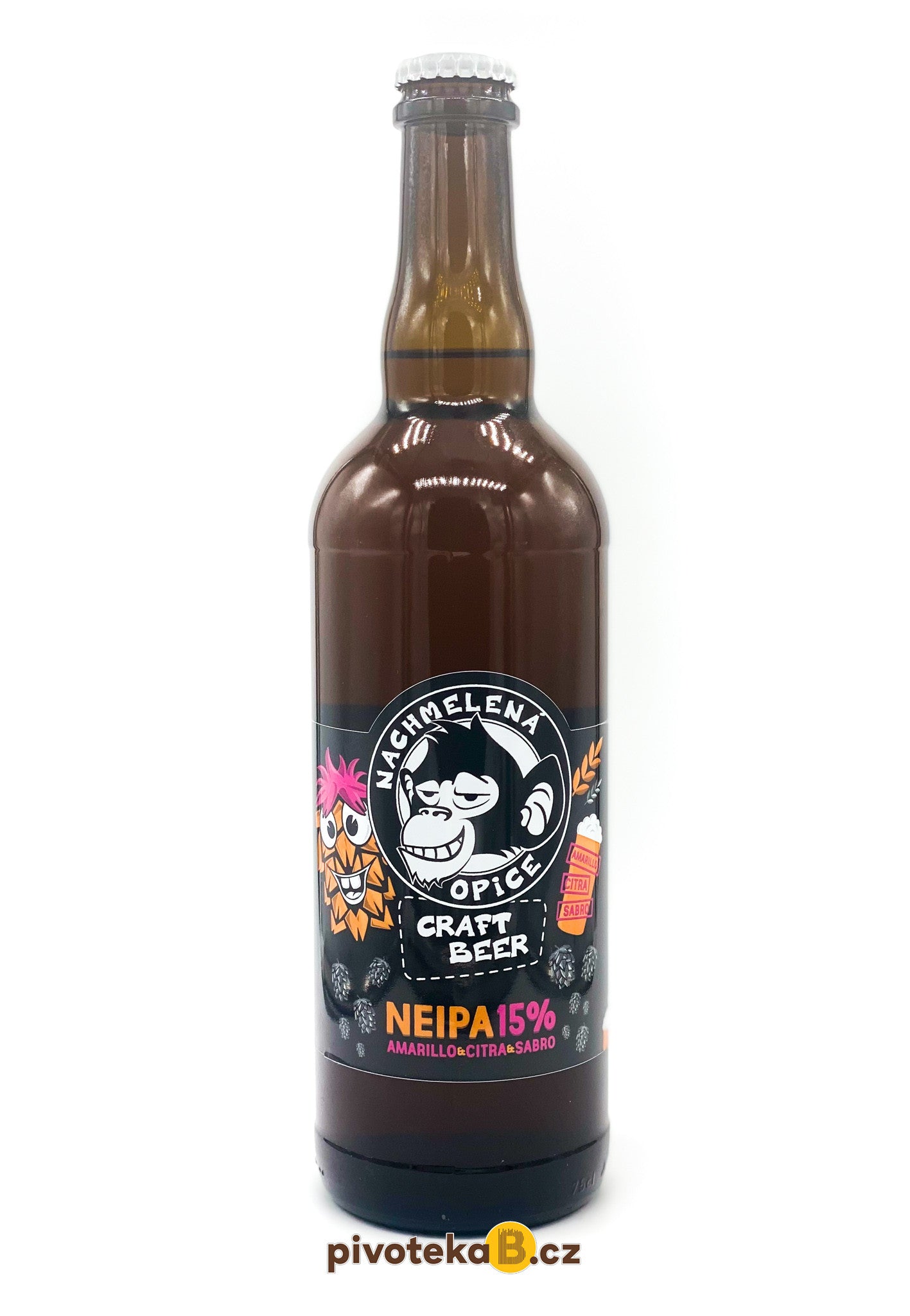 Nachmelená opice - NEIPA Amarillo (0,75L)