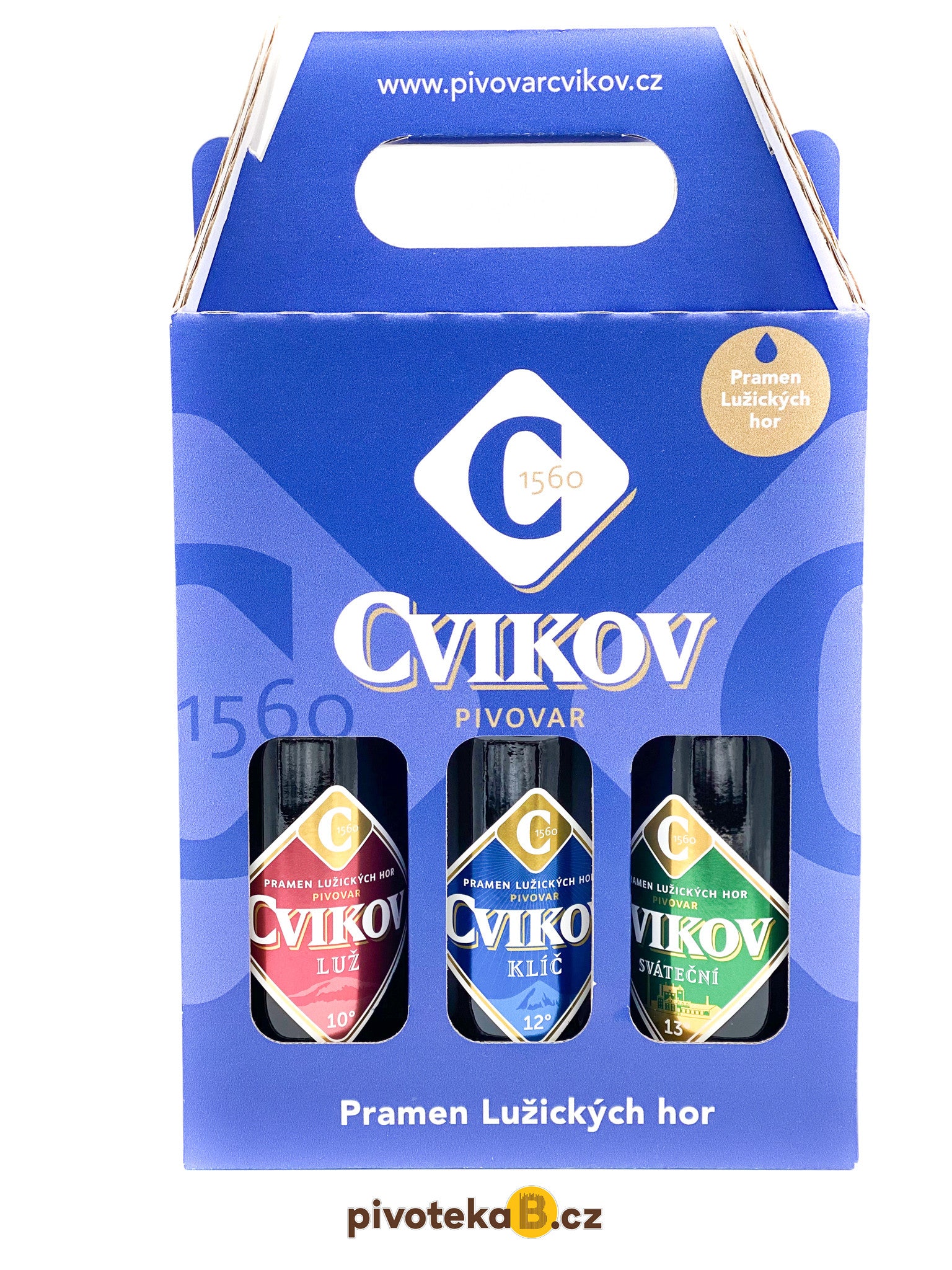 Cvikov - Dárkové balení (3x0,33L)