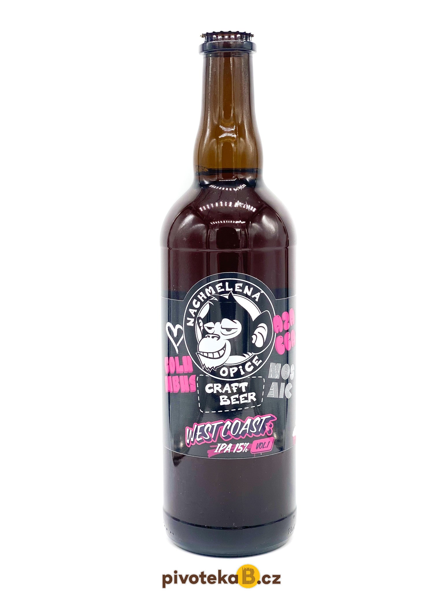 Nachmelená opice - West Coast IPA (0,75L)