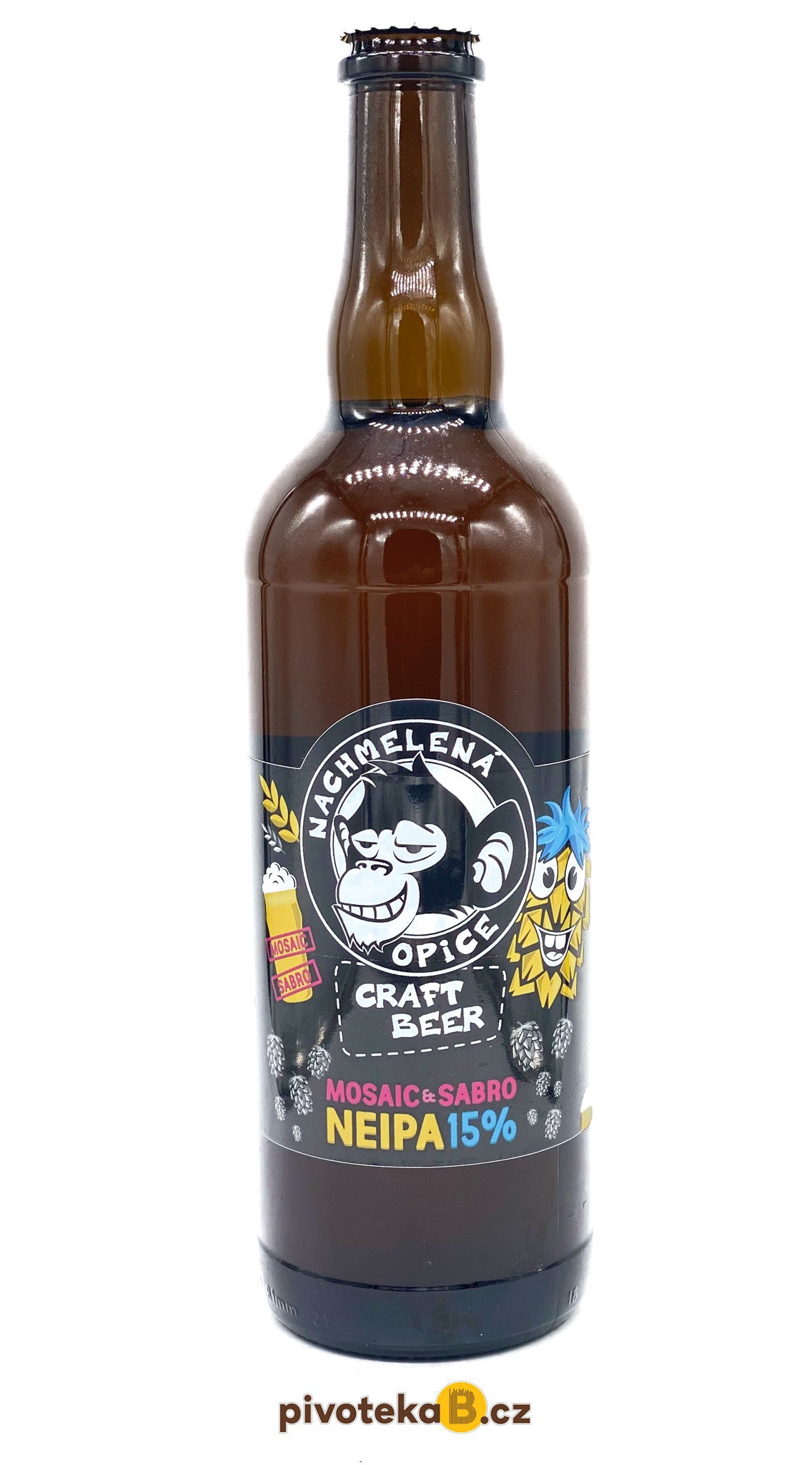Nachmelená opice - NEIPA (0,75L)