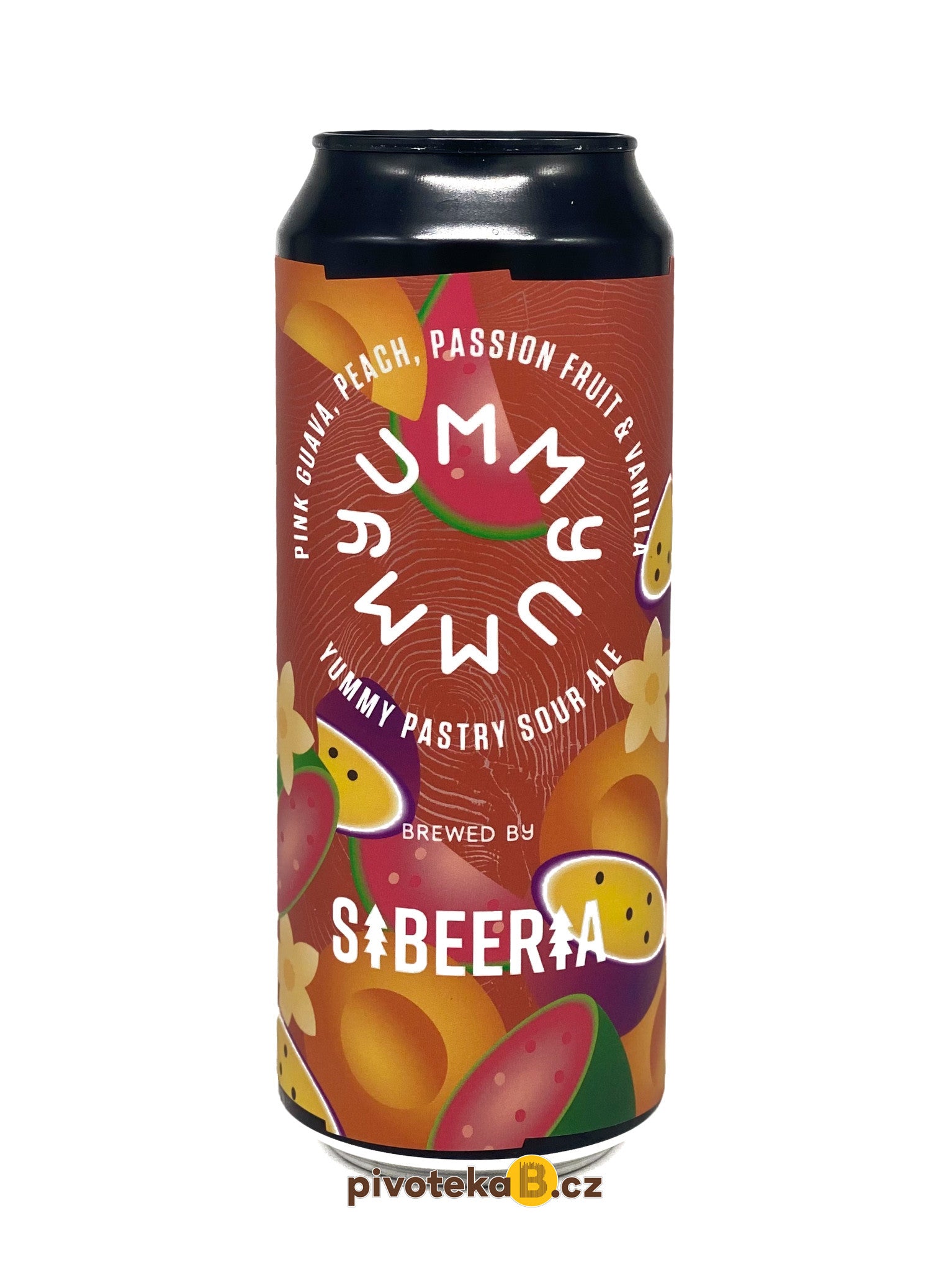 Sibeeria - Yummy Pink Guava, Peach, Passion Fruit & Vanilla (0,5L)