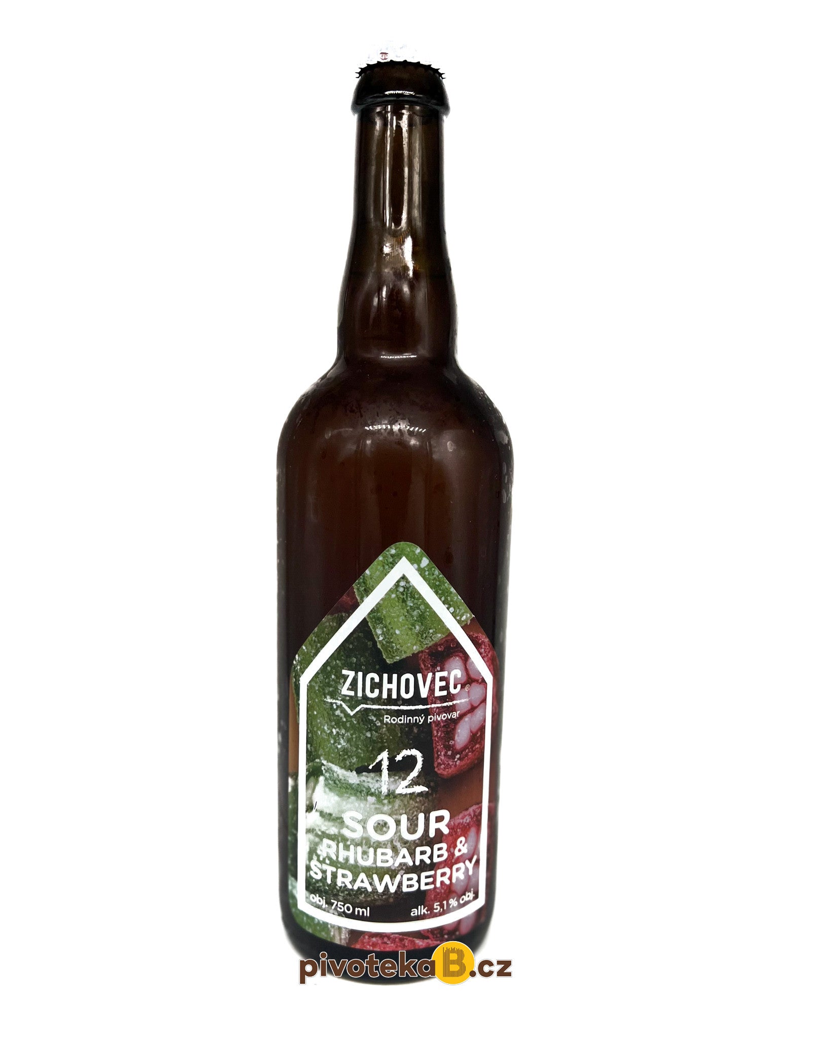 Zichovec - Rhubarb & Strawberry (0,75L)