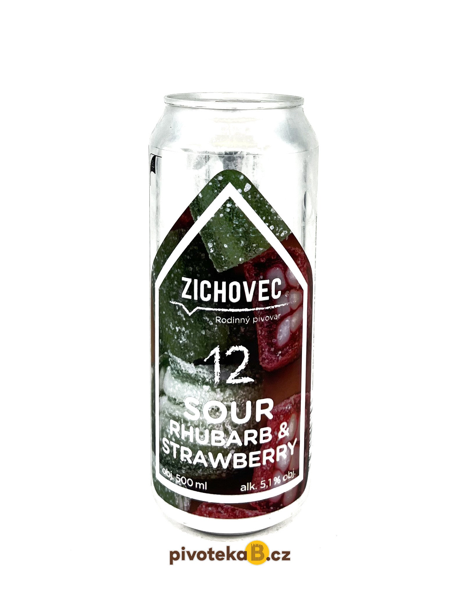 Zichovec - Rhubarb & Strawberry (0,5L)