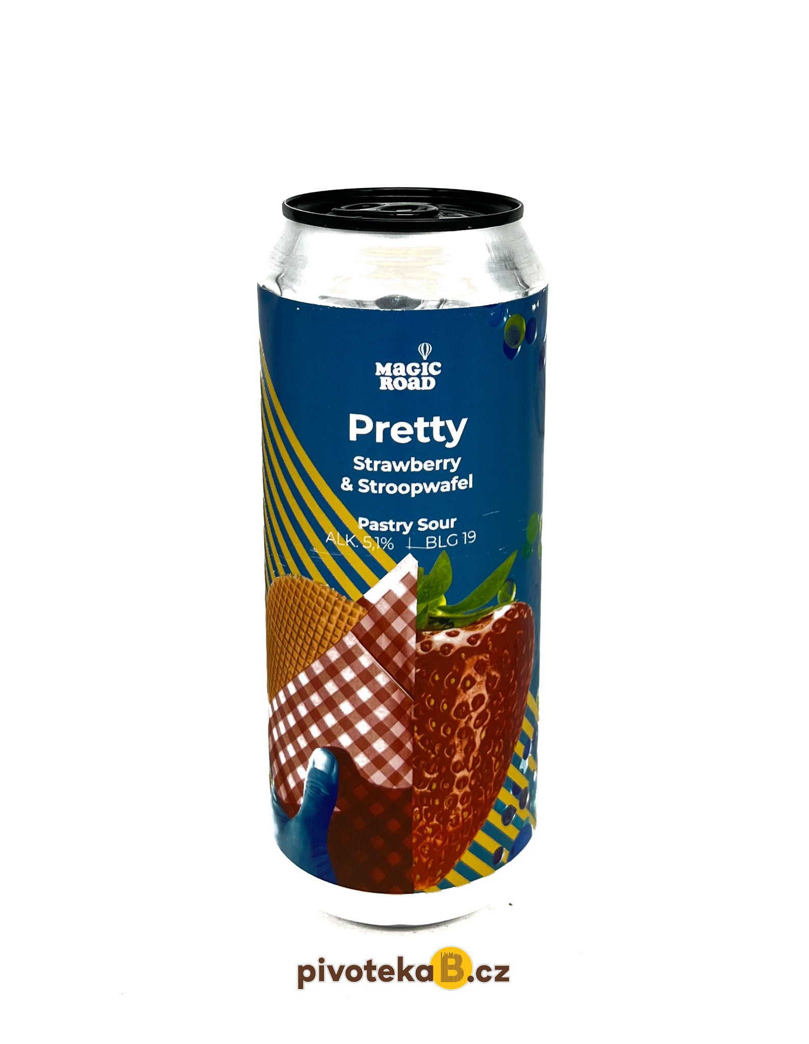 Magic Road - Pretty Strawberry & Stroopwafel (0,5L)