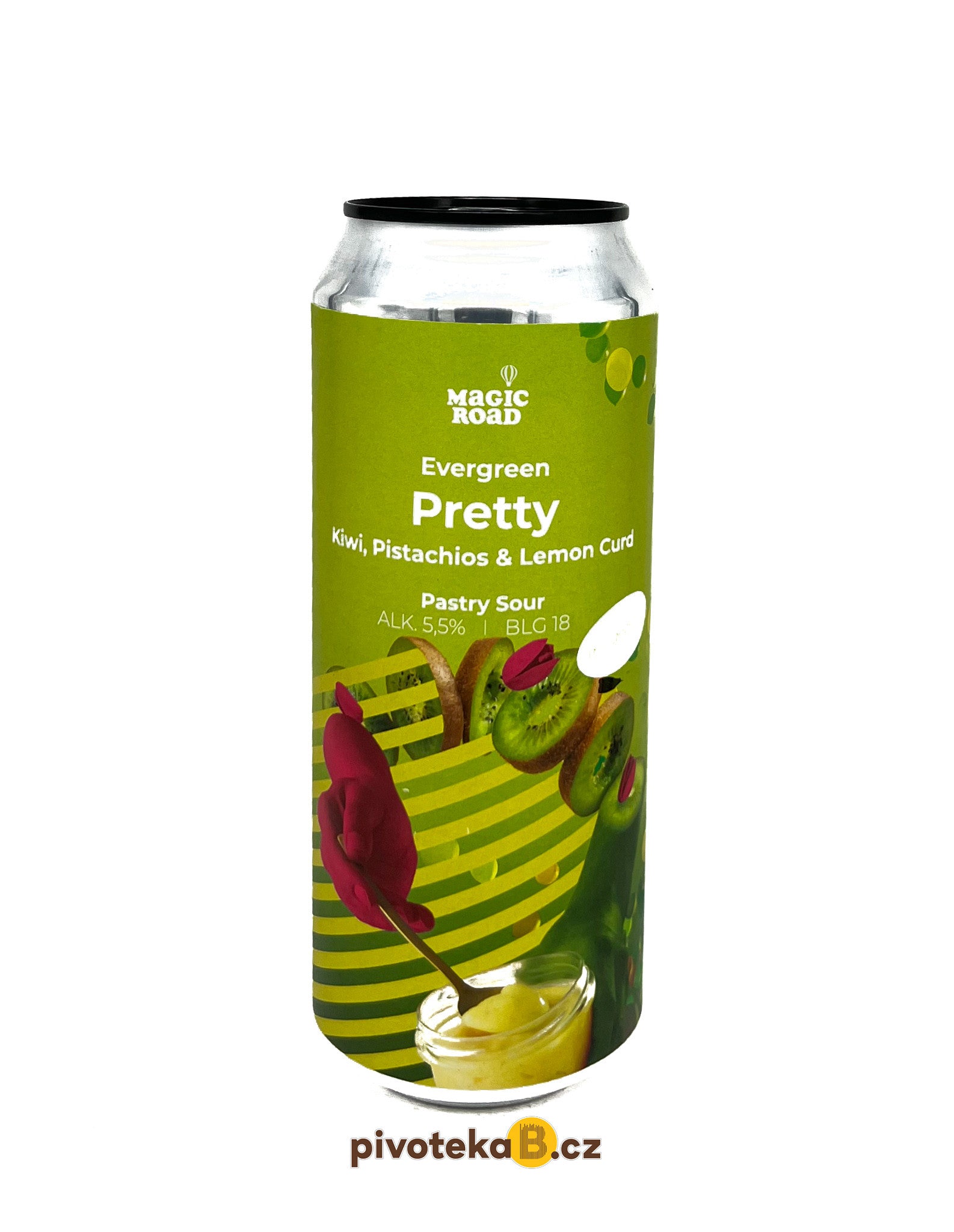 Magic Road - Pretty Kiwi & Pistachios, lemon (0,5L)