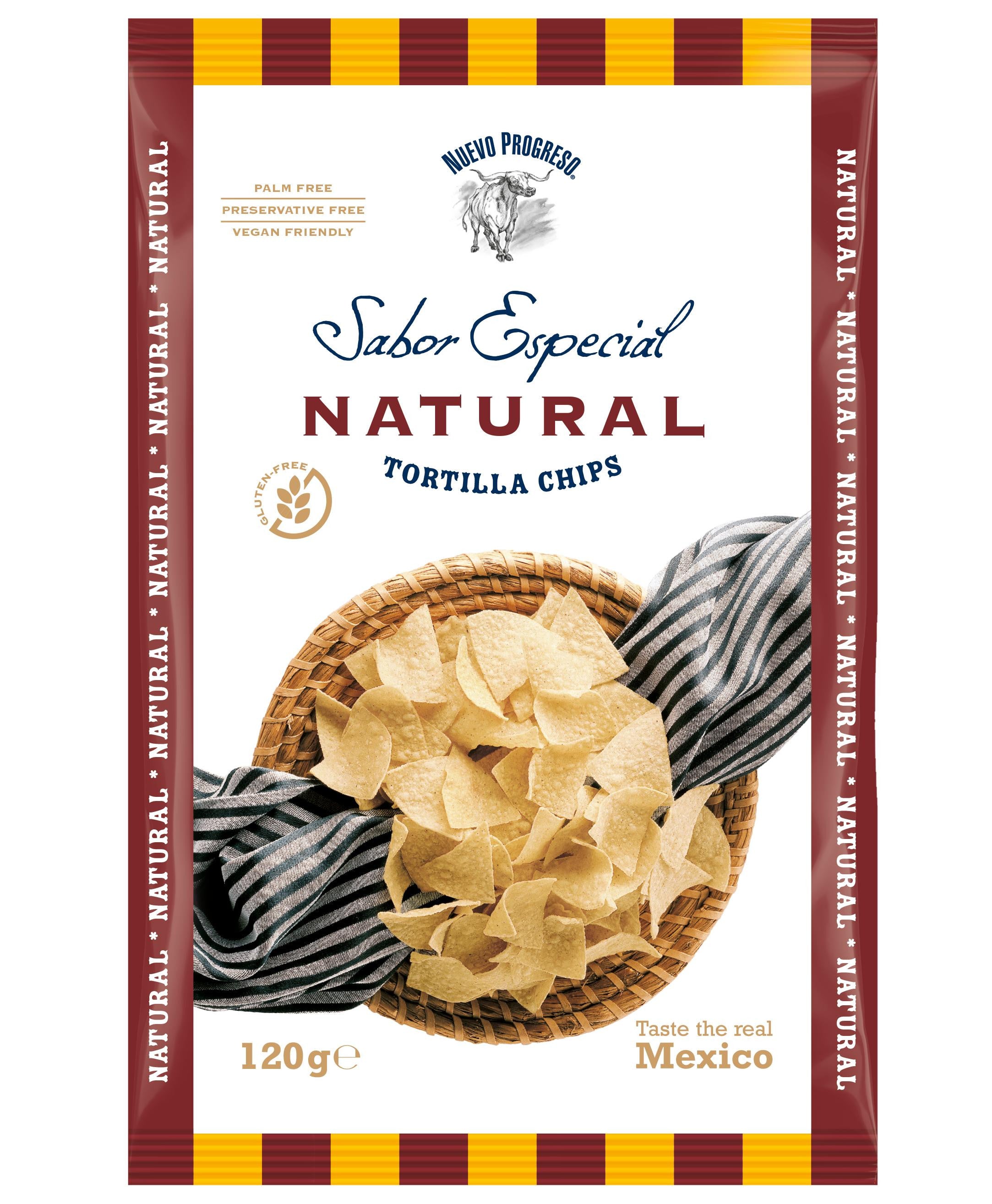 Sabor Especial -Tortilla Chips z pravé MASA HARINY (120g)