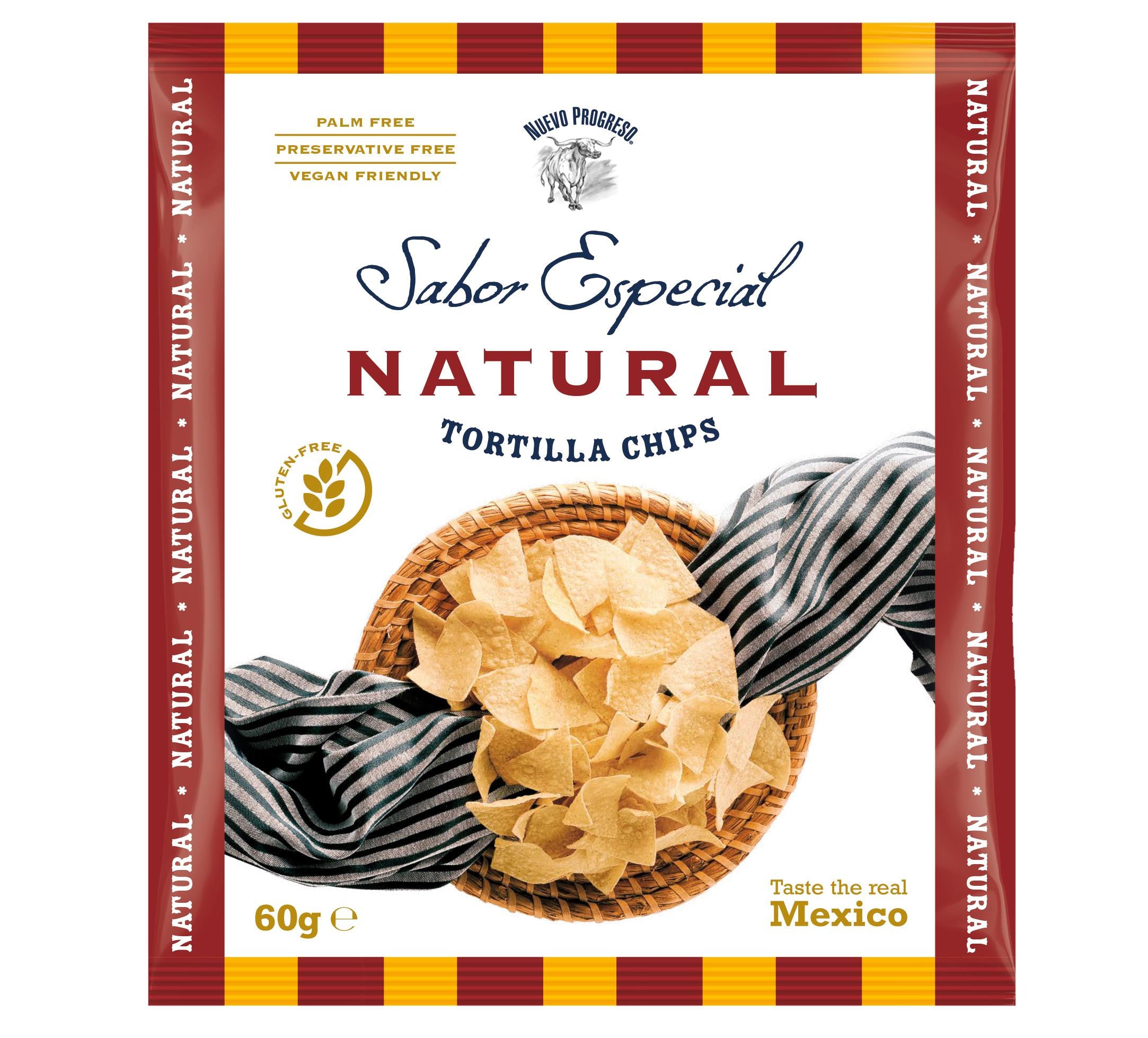 Sabor Especial -Tortilla Chips z pravé MASA HARINY (60g)
