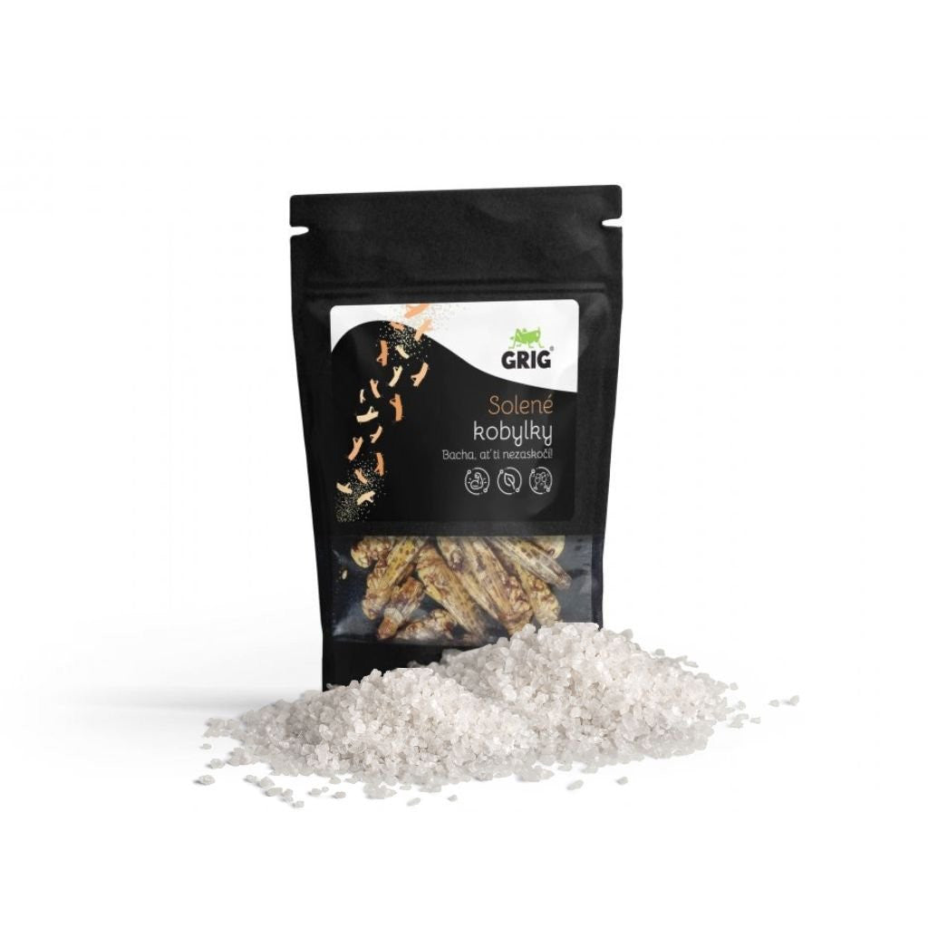 Grig - Sušené kobylky Sůl (8g)