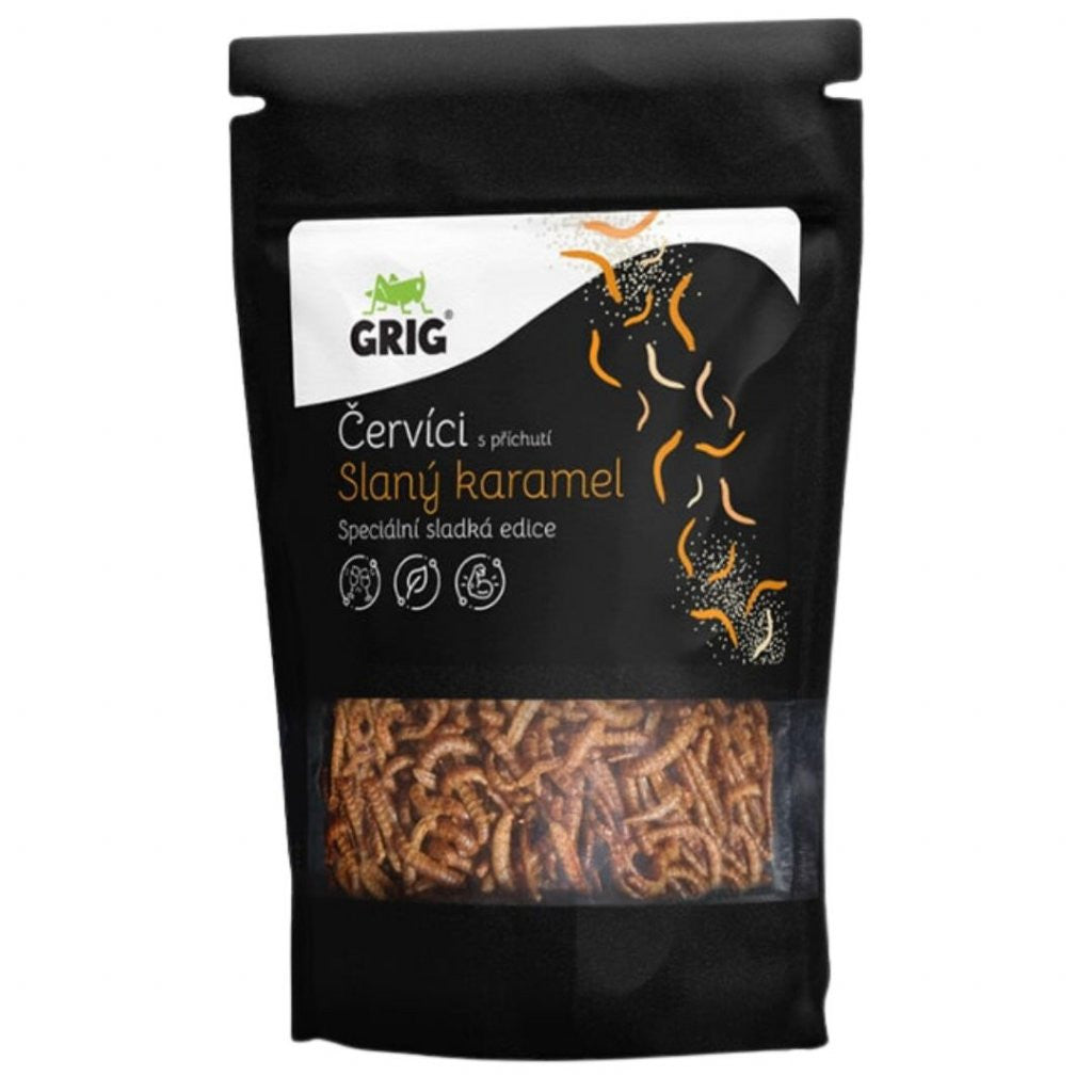 Grig - Červíci Slaný karamel (20g)