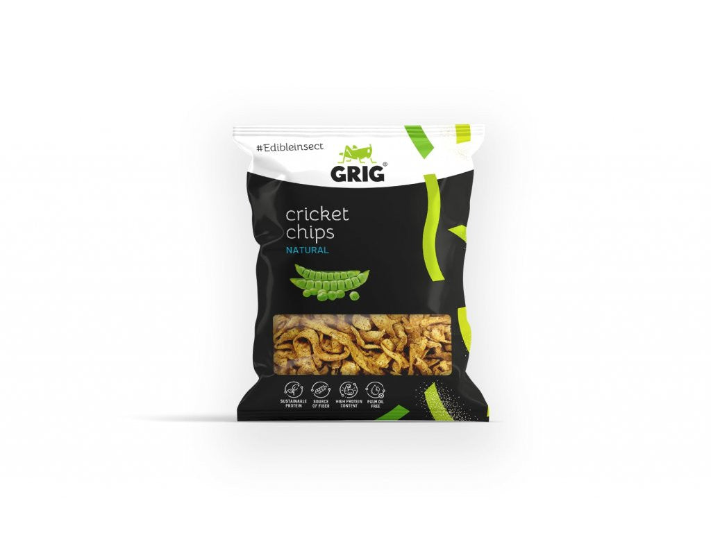 Grig - Cvrččí chipsy Natural (70g)