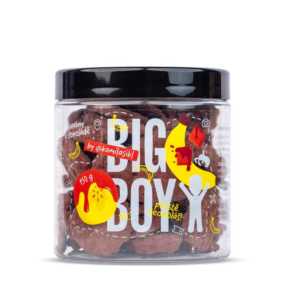 BIG BOY - Banán v mléčné čokoládě by @kamilasikl (150 g)