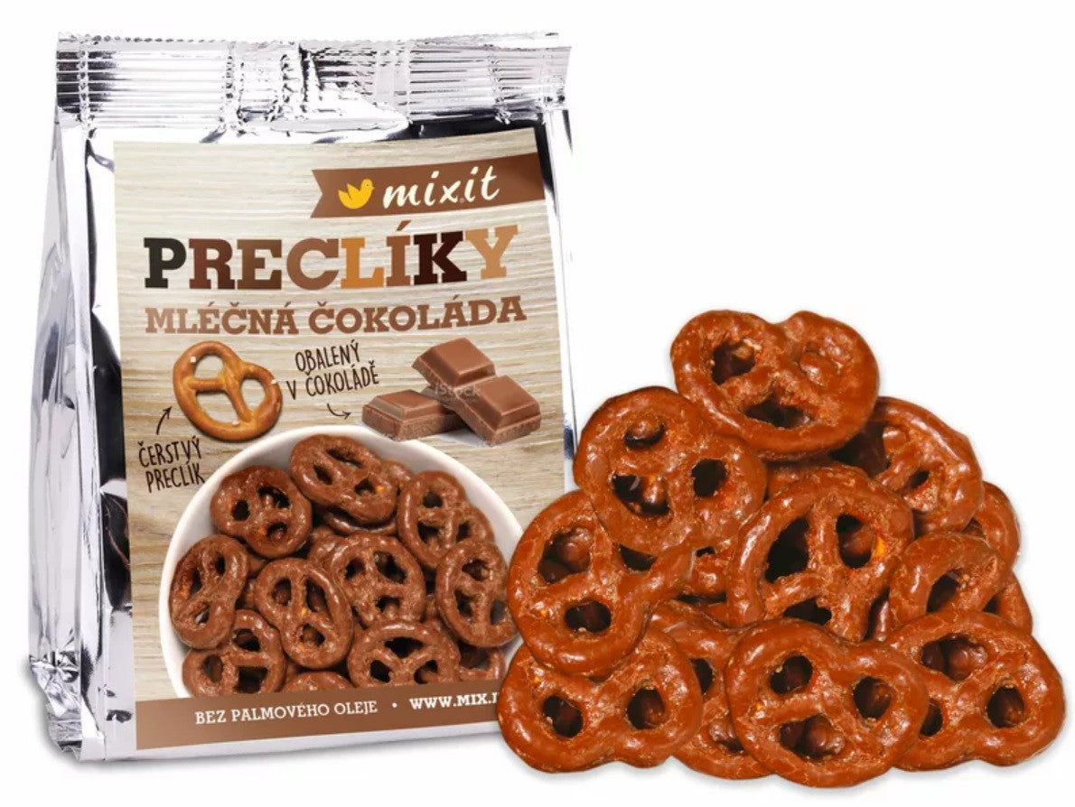 Mixit - Preclíky do kapsy - mléčná čokoláda (70g)