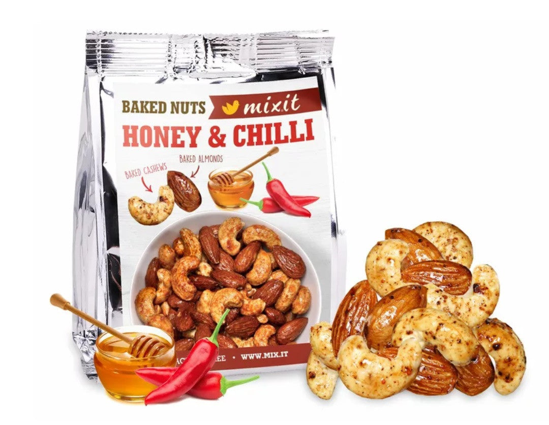 Mixit - Oříšky z pece - med a chilli do kapsy (60g)