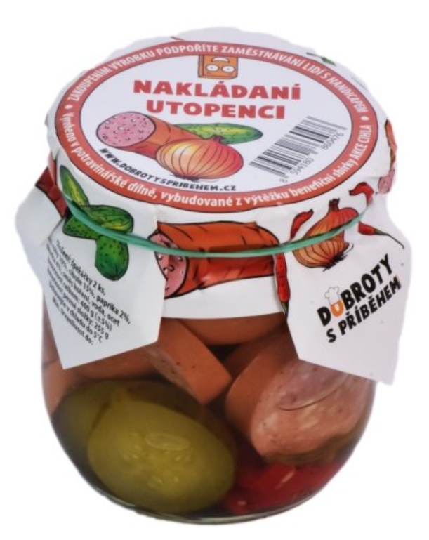 Nakládaní UTOPENCI 2ks