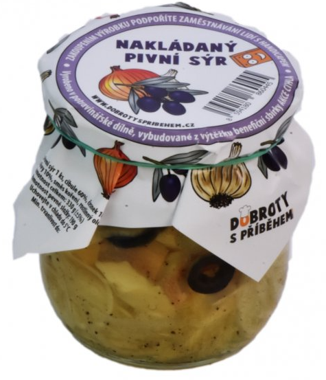 Nakládaný PIVNÍ SÝR 100 g