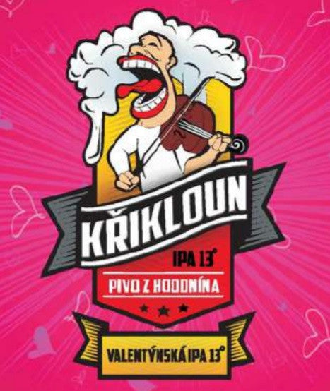 Křikloun - Valentýnská IPA (0,75L)