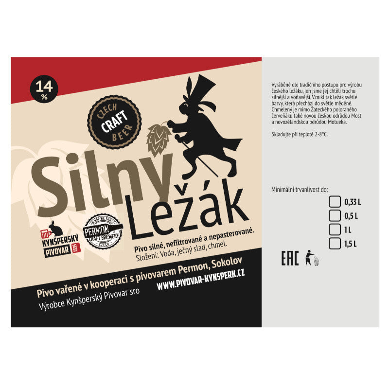 Kynšperk/Permon - Silný ležák (0,5L)