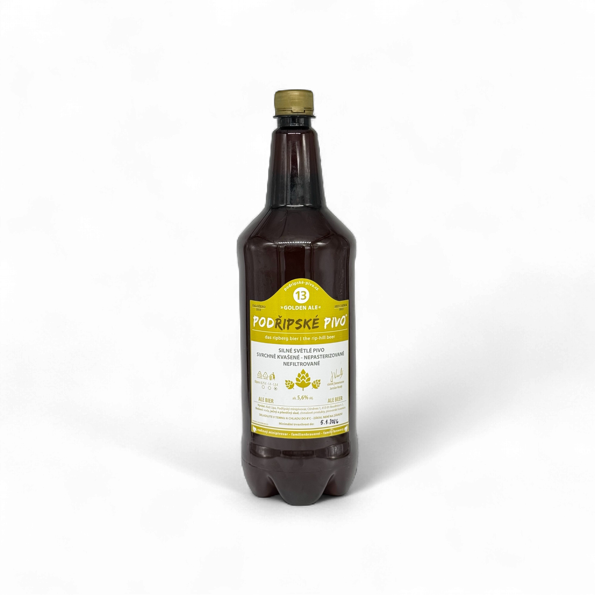 Podřipský pivovar - Golden Ale (1,5L)
