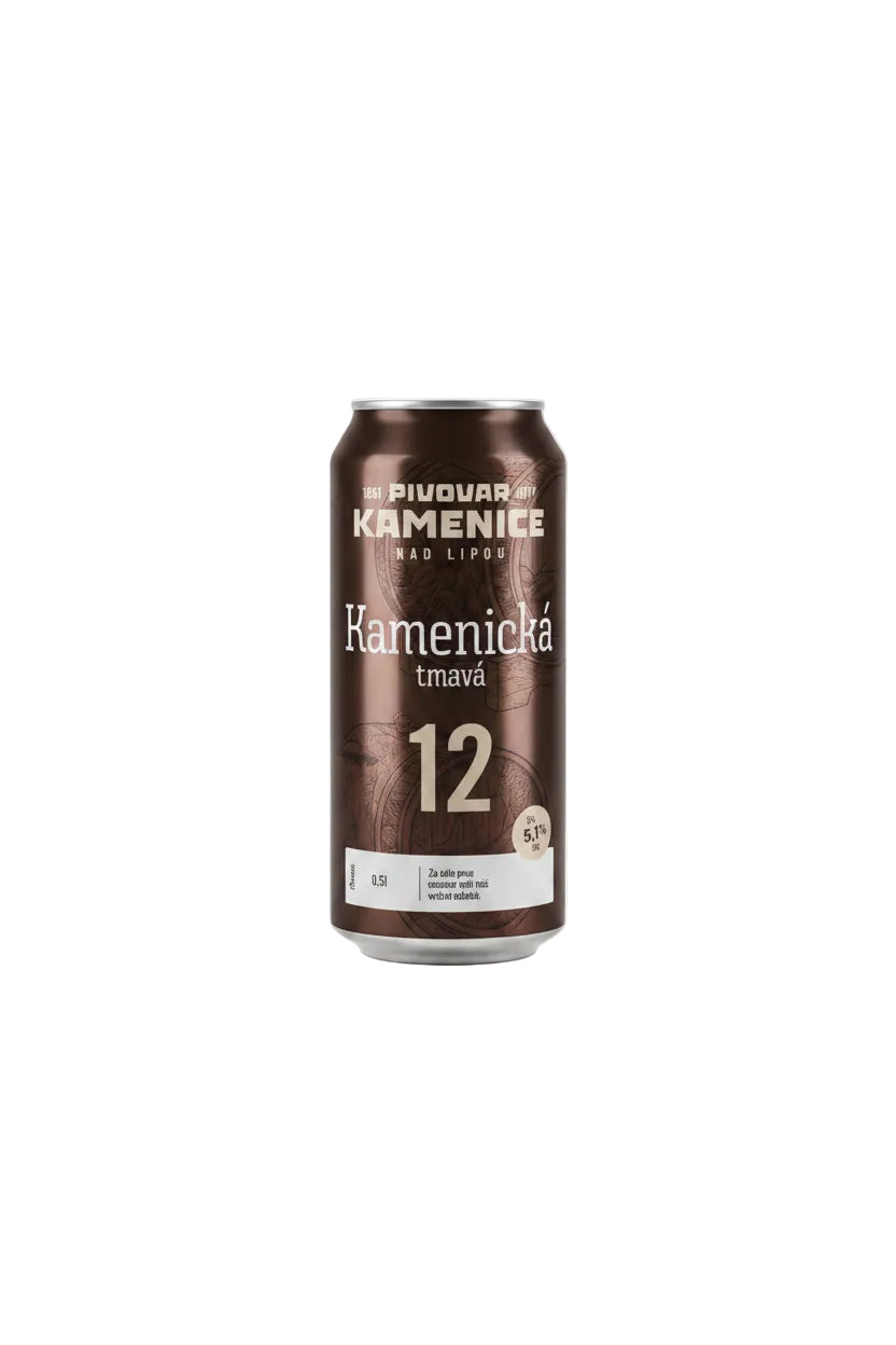 Kamenice nad Lipou - Kamenická Tmavá 12 (0,5L)