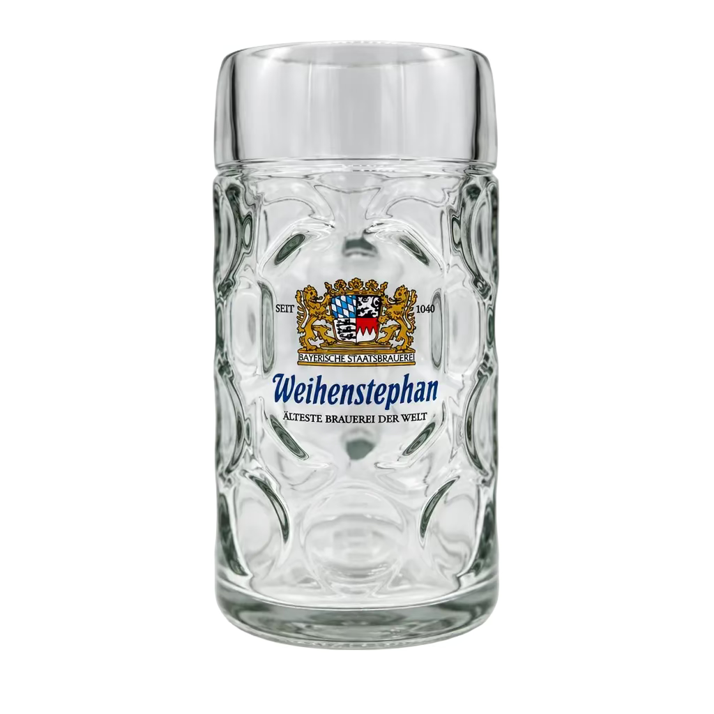 Pivní sklenice Weihenstephan - Sklenice 1ks (1L)  velká
