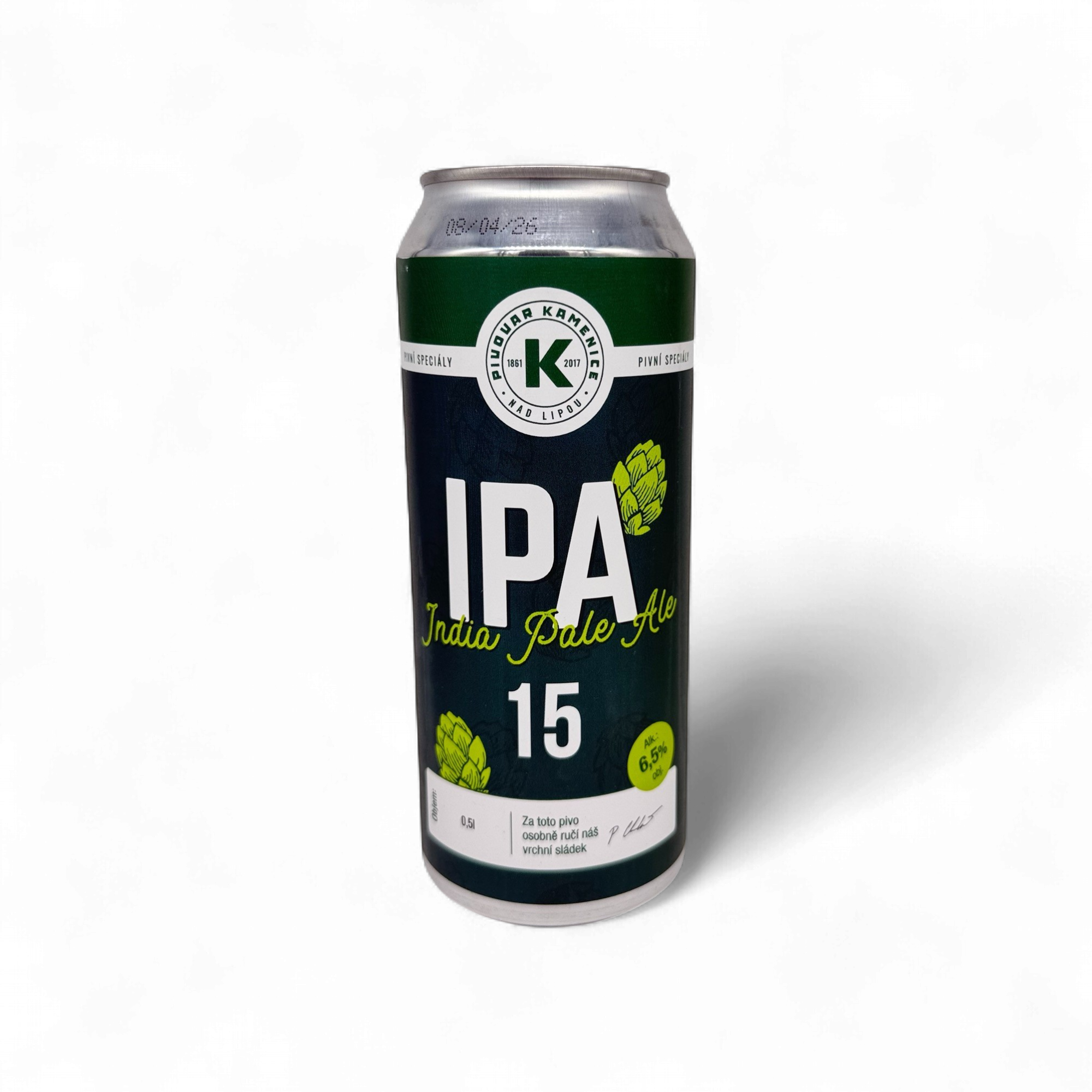 Kamenice nad Lipou - IPA (0,5L) plech