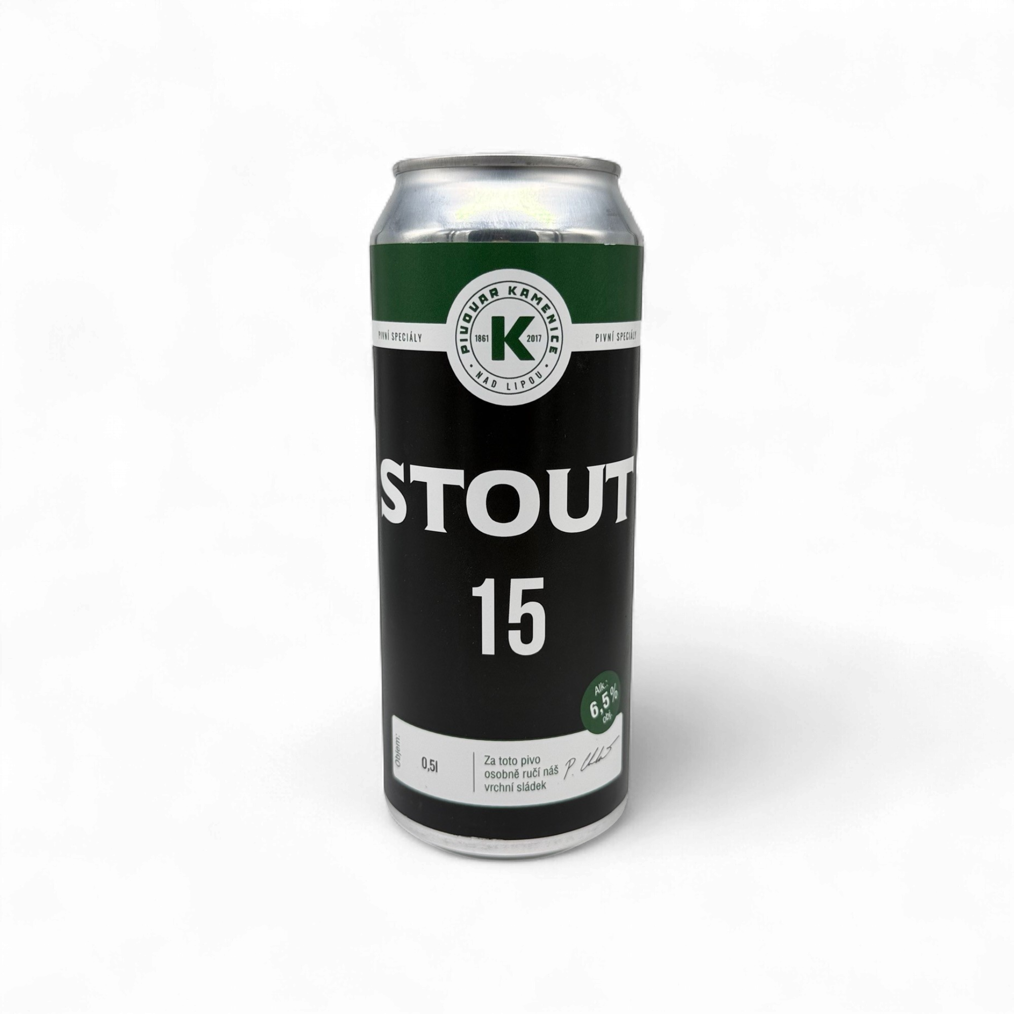 Kamenice nad Lipou - Stout 15° (0,5L)