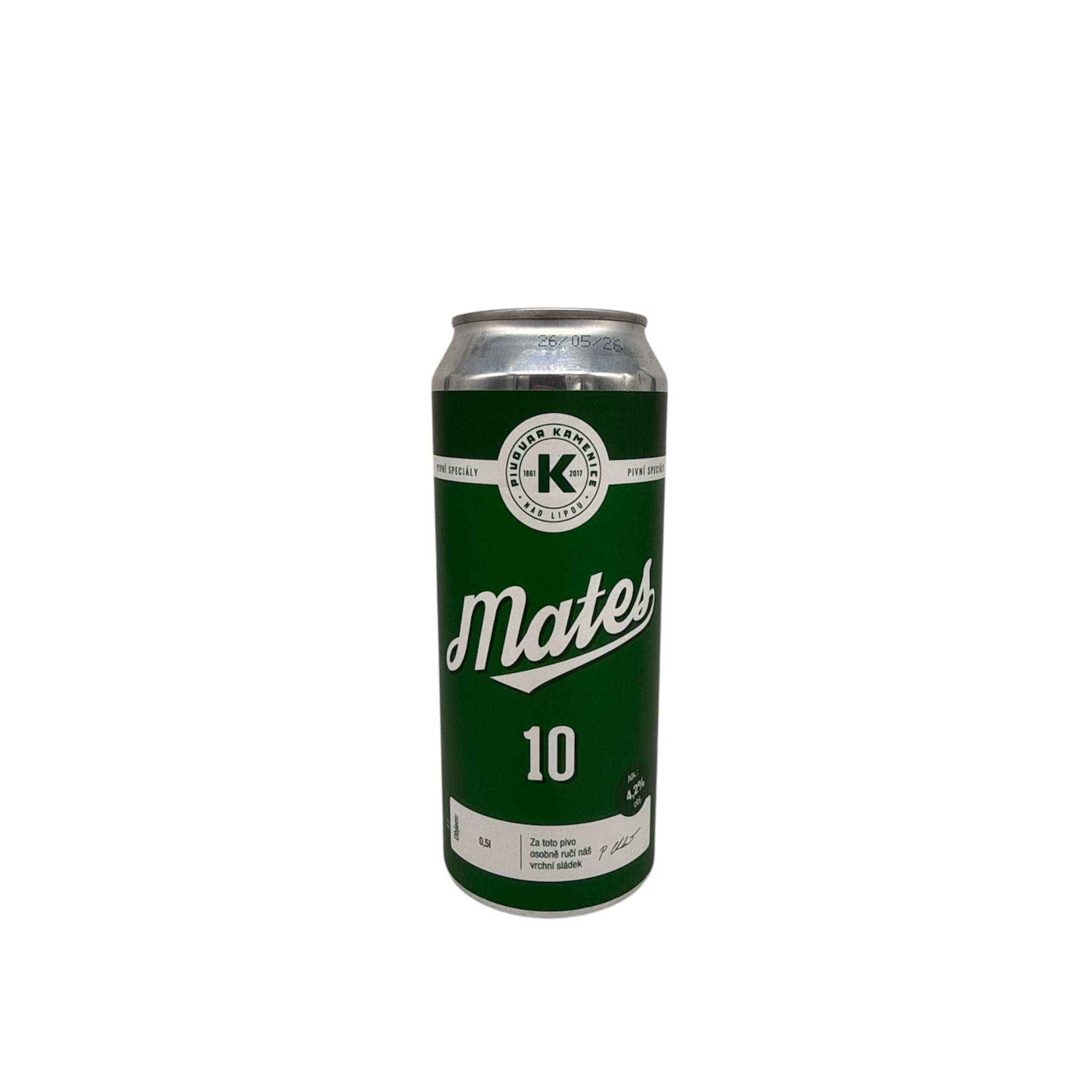 Kamenice nad Lipou - Mates (0,5L)